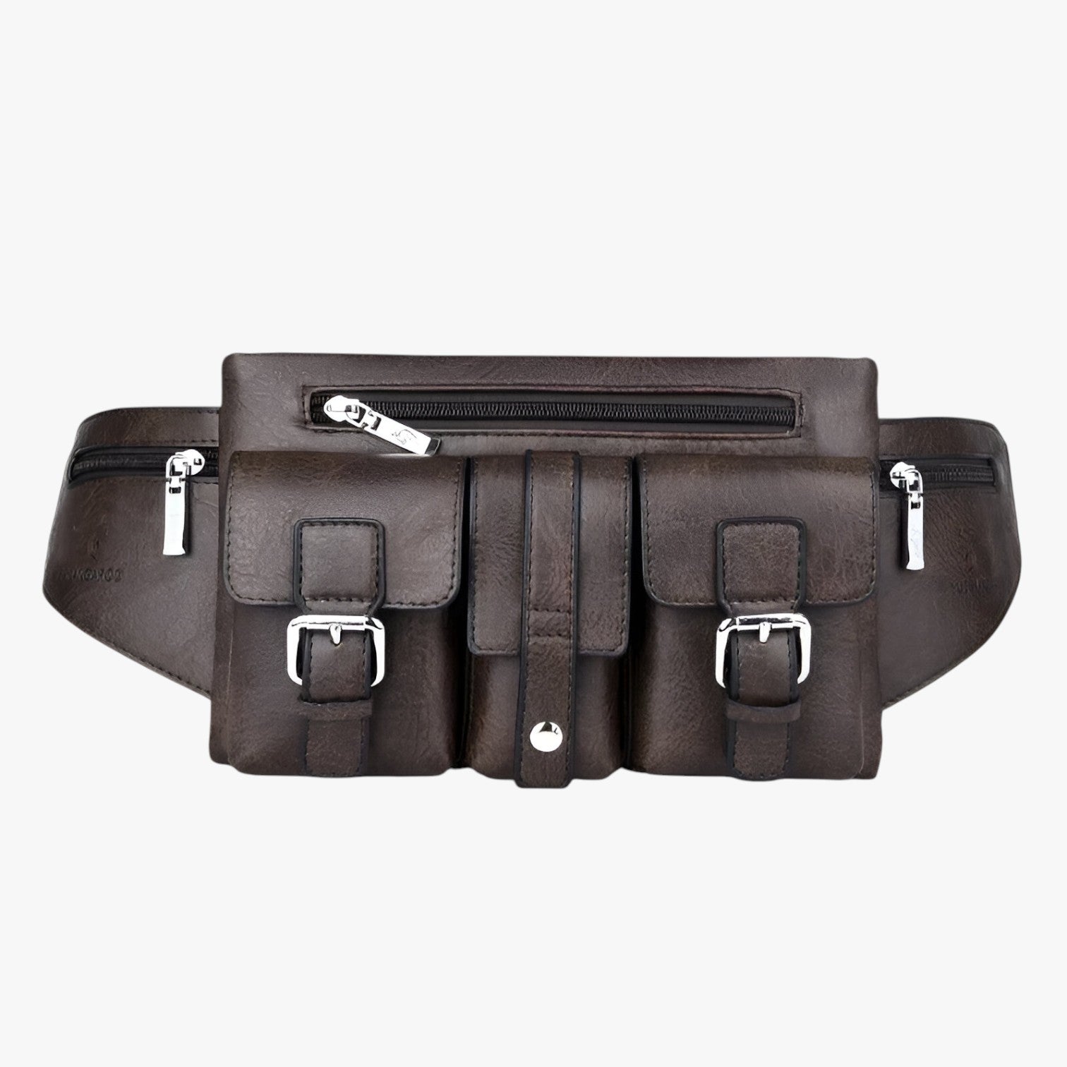 Darwin | Marsupio in pelle da uomo - Comodo, sicuro e perfetto - caffè - bag Bags Leather Bag mens bag - Concept Palermo