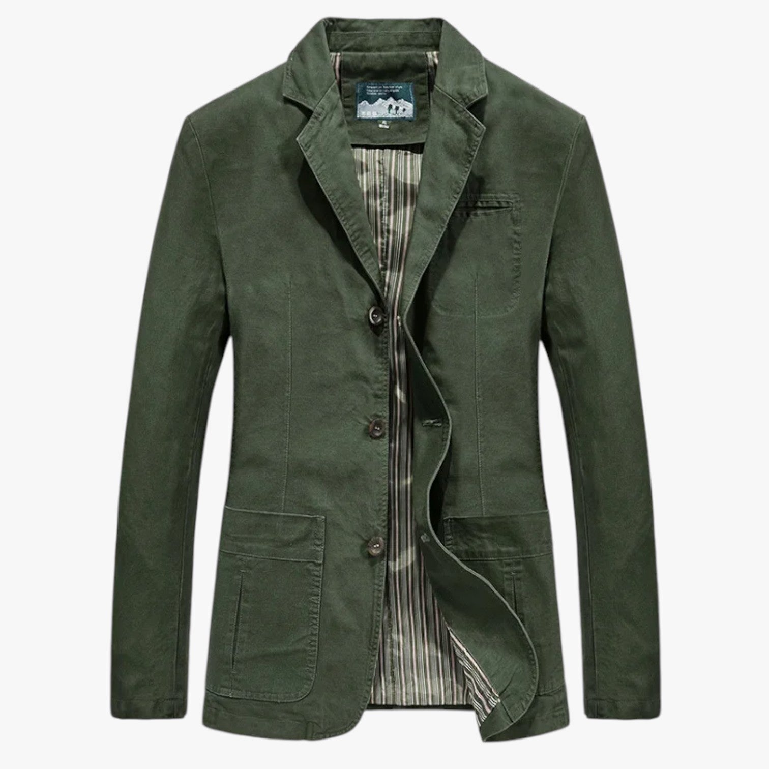 Ricardo | Giacca in cotone da uomo - Eleganza versatile per la primavera e l'autunno - - coat men coats Jackets & Coats - Concept Palermo