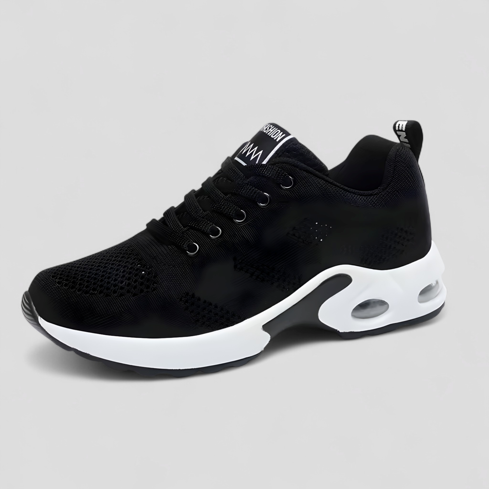 Isotta | Scarpe da Donna Leggere e Confortevoli - Nero - adatte a tutti i tipi di piede ammortizzazione suola gel calzature traspiranti comfort e stabilità scarpe da donna scarpe leggere scarpe per camminare scarpe per uso quotidiano scarpe sportive stabilità scarpe - Concept Palermo
