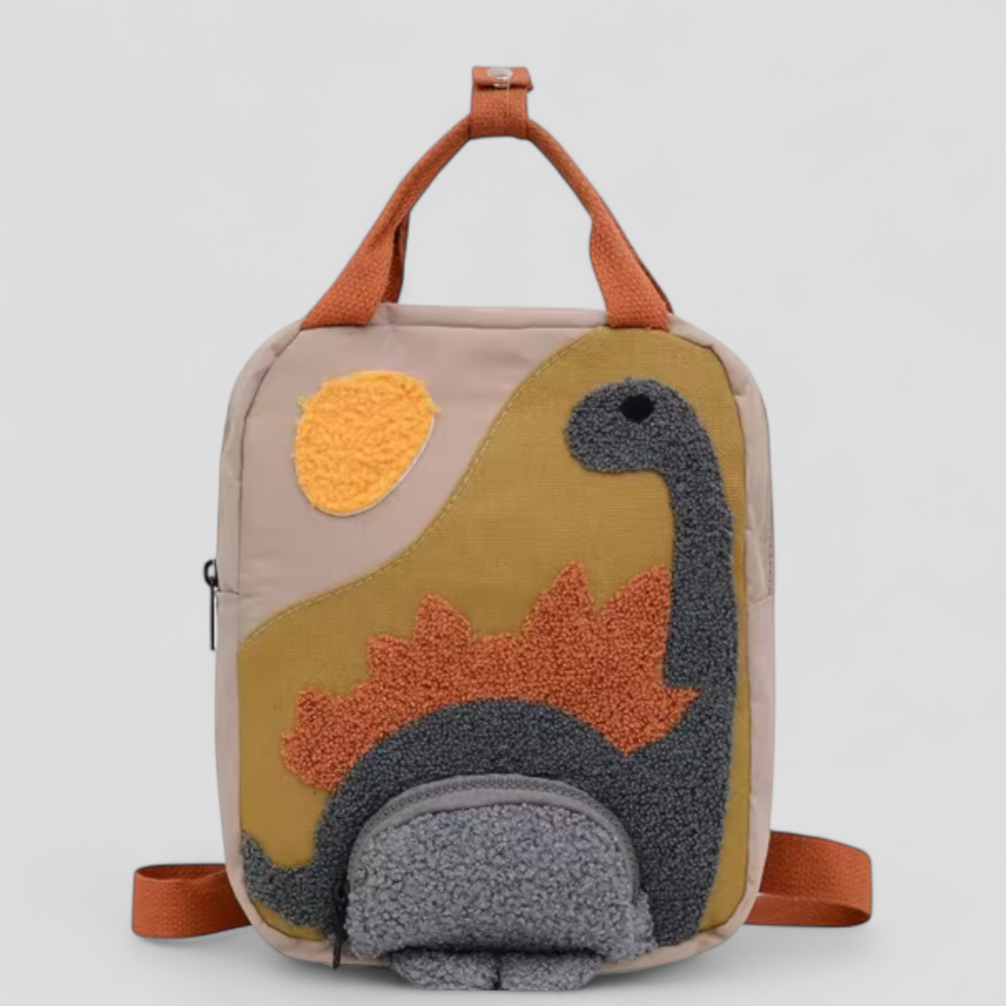 Carlo | Zaino Bambini Personalizzabile Tema Dinosauro - Nessun nome necessario - accessori per bambini design divertente zaino bambini personalizzato zaino con nome zaino con spallacci regolabili zaino di alta qualità zaino dinosauro zaino per bambini zaino resistente zaino unico - Concept Palermo