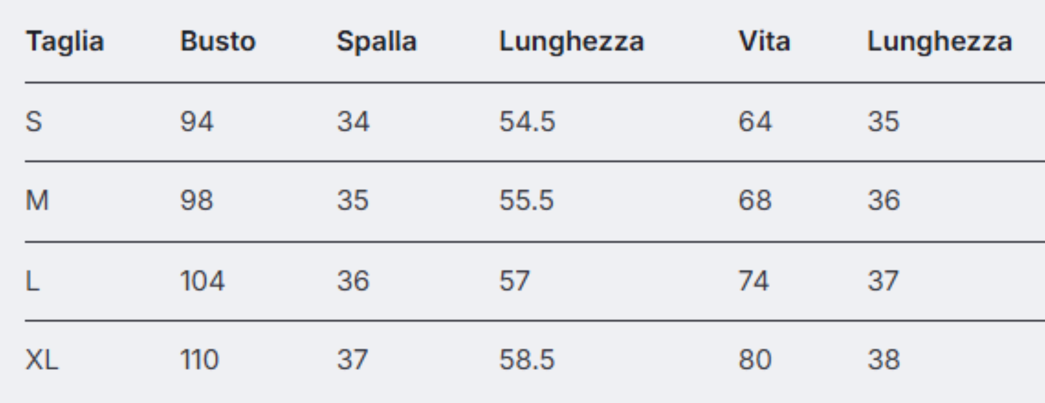 Size Guide