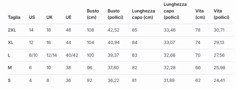 Size Guide