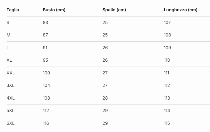 Size Guide