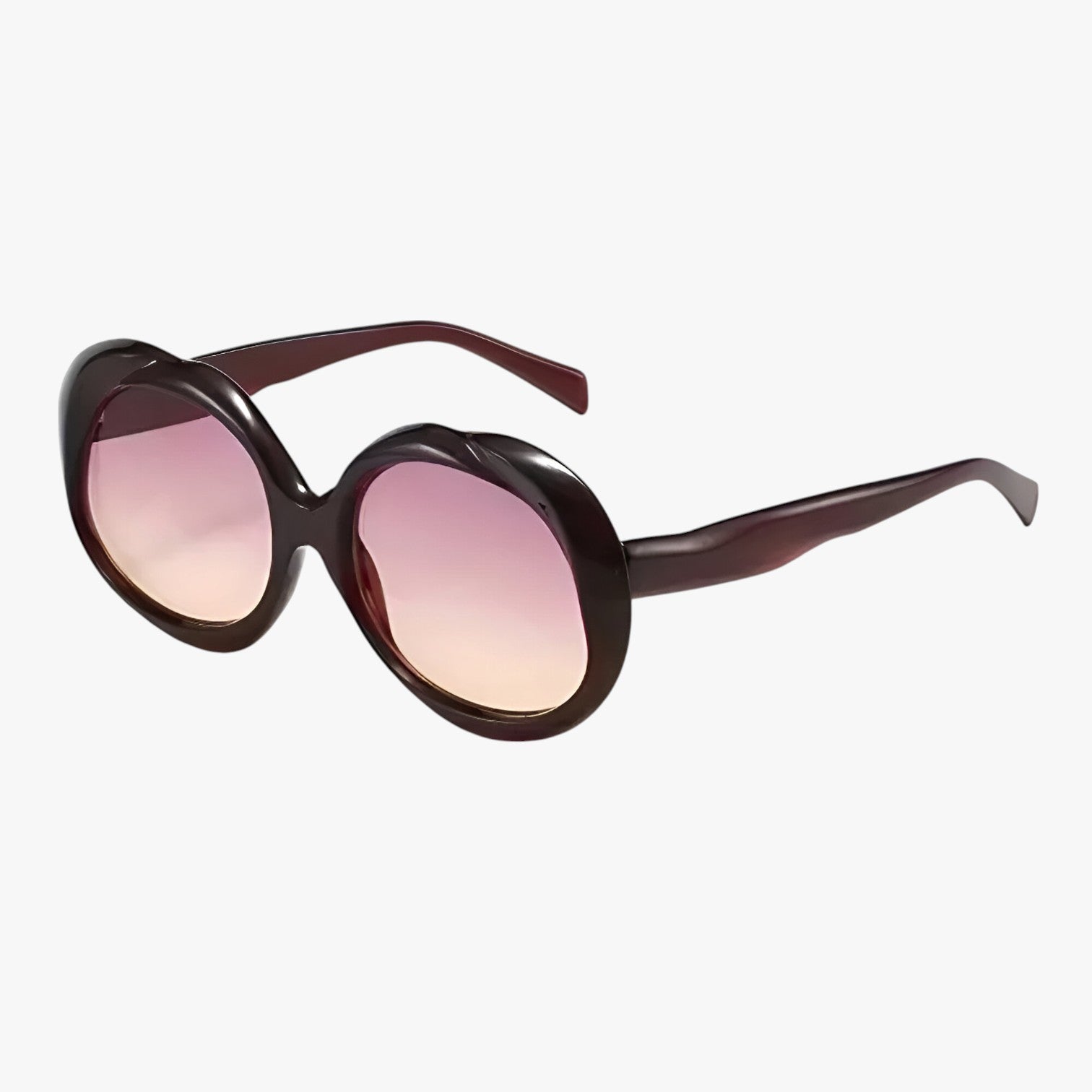 Camila | Occhiali da sole ovali in metallo UV400 - rosso - Fashion Sunglasses sun glasses Sunglasses womens sun glasses - Concept Palermo