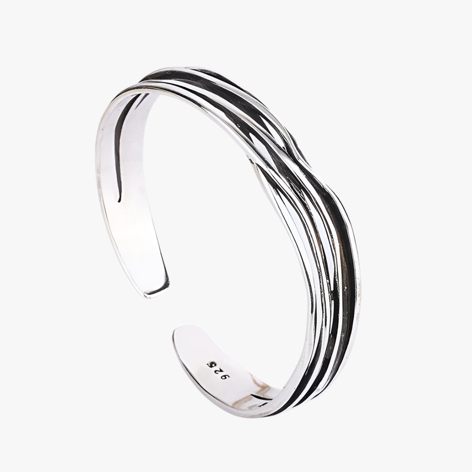 Natalia | Braccialetto Intrecciato in Argento con Stile Retro - - BRACELET FOR WOMEN BRACELETS bracelets for women - Concept Palermo