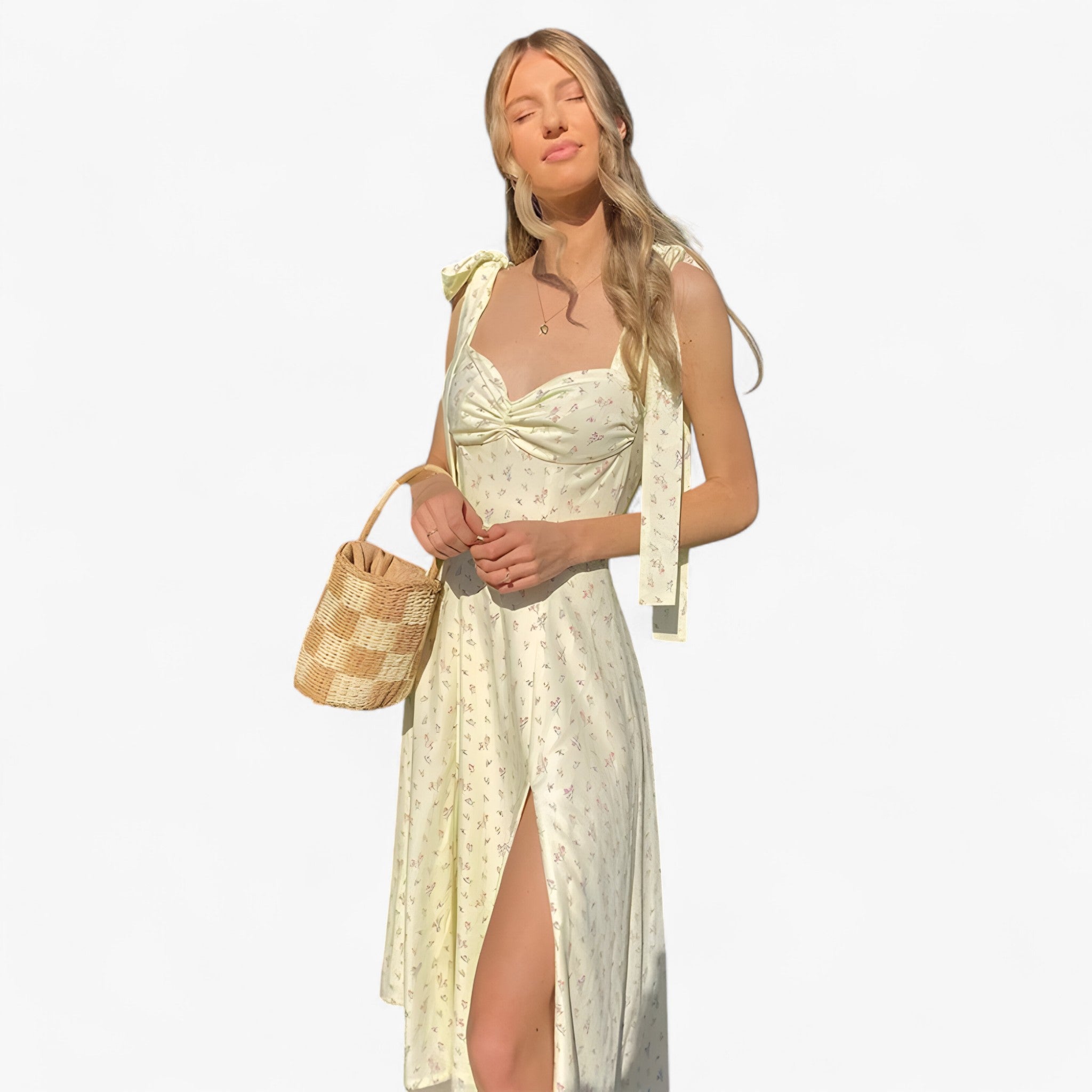 Evie - Abito elegante con stampa floreale - - - Concept Palermo