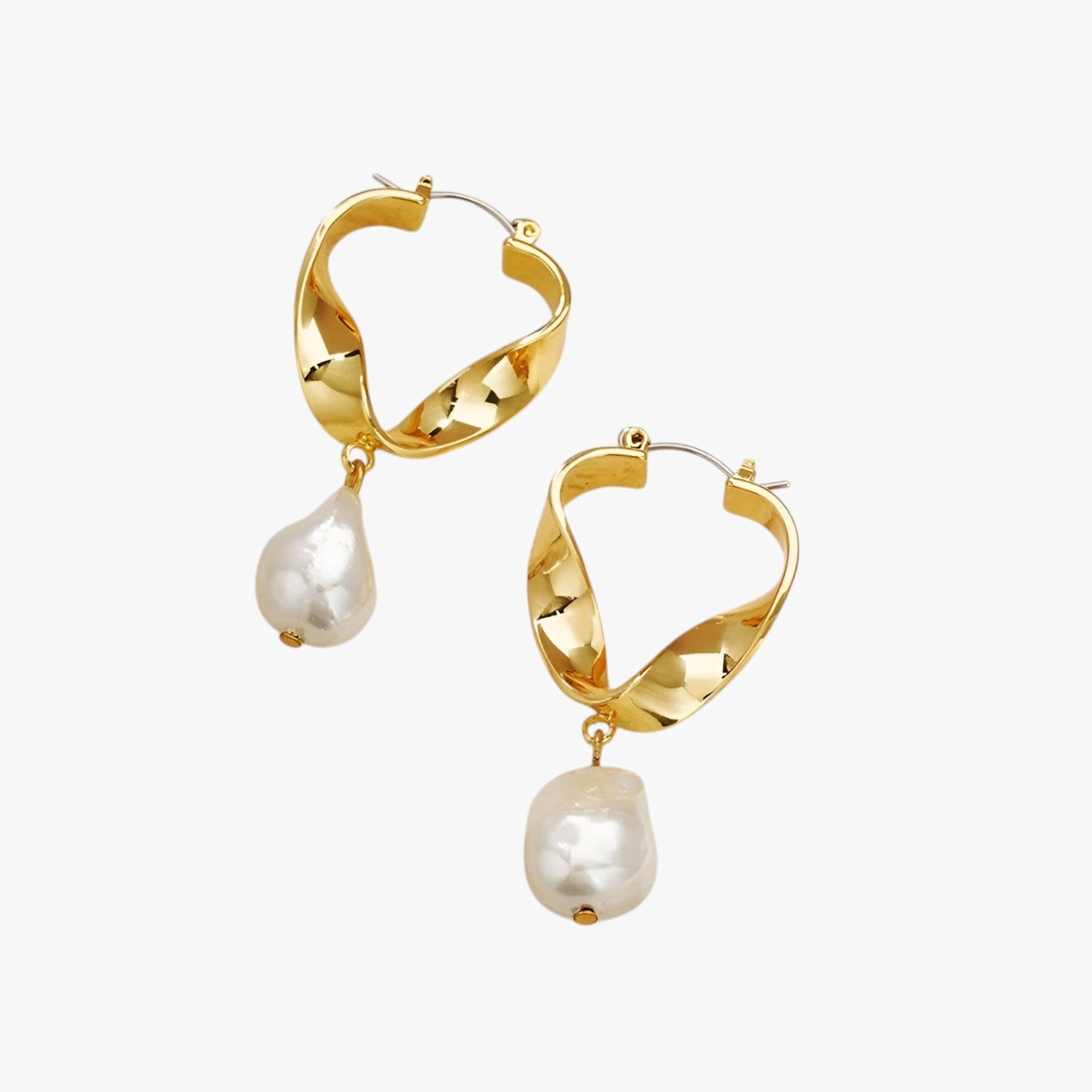 Audrey | Orecchini a perno Torque - Sostenibili e Stilosi in Oro 18k Placcato - - Accessories Jewelry EARRINGS - Concept Palermo