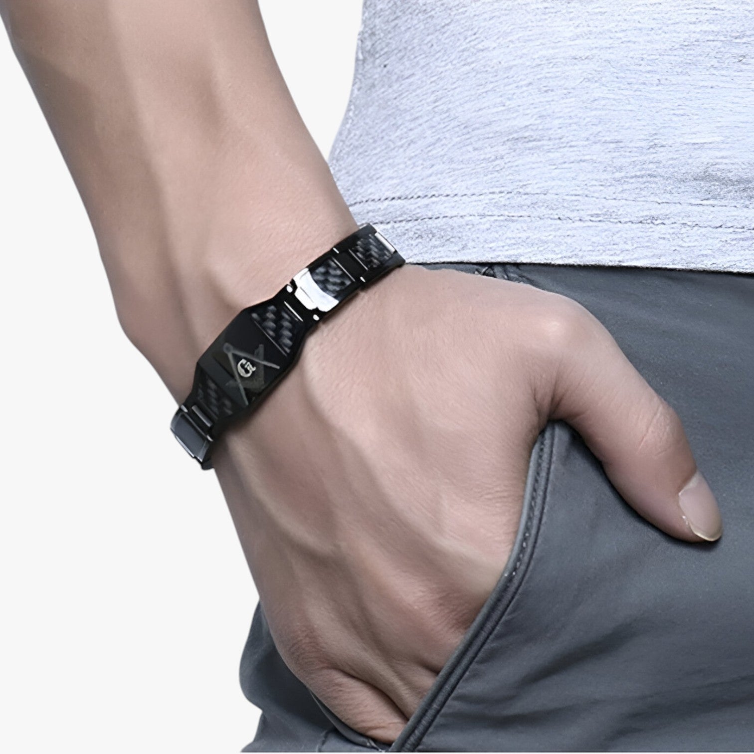 Javi | Energia & Stile – La potenza dell'equilibrio magnetico per il tuo polso - - BRACELET mens accessory mens bracelet - Concept Palermo
