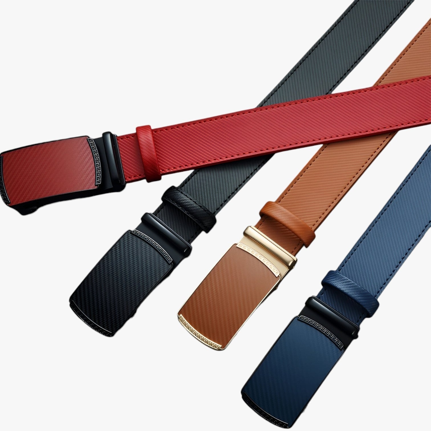 Coen | Cintura Automatica in Pelle di Lusso con Fibbia Regolabile - - belts mens accessory Mens belt - Concept Palermo