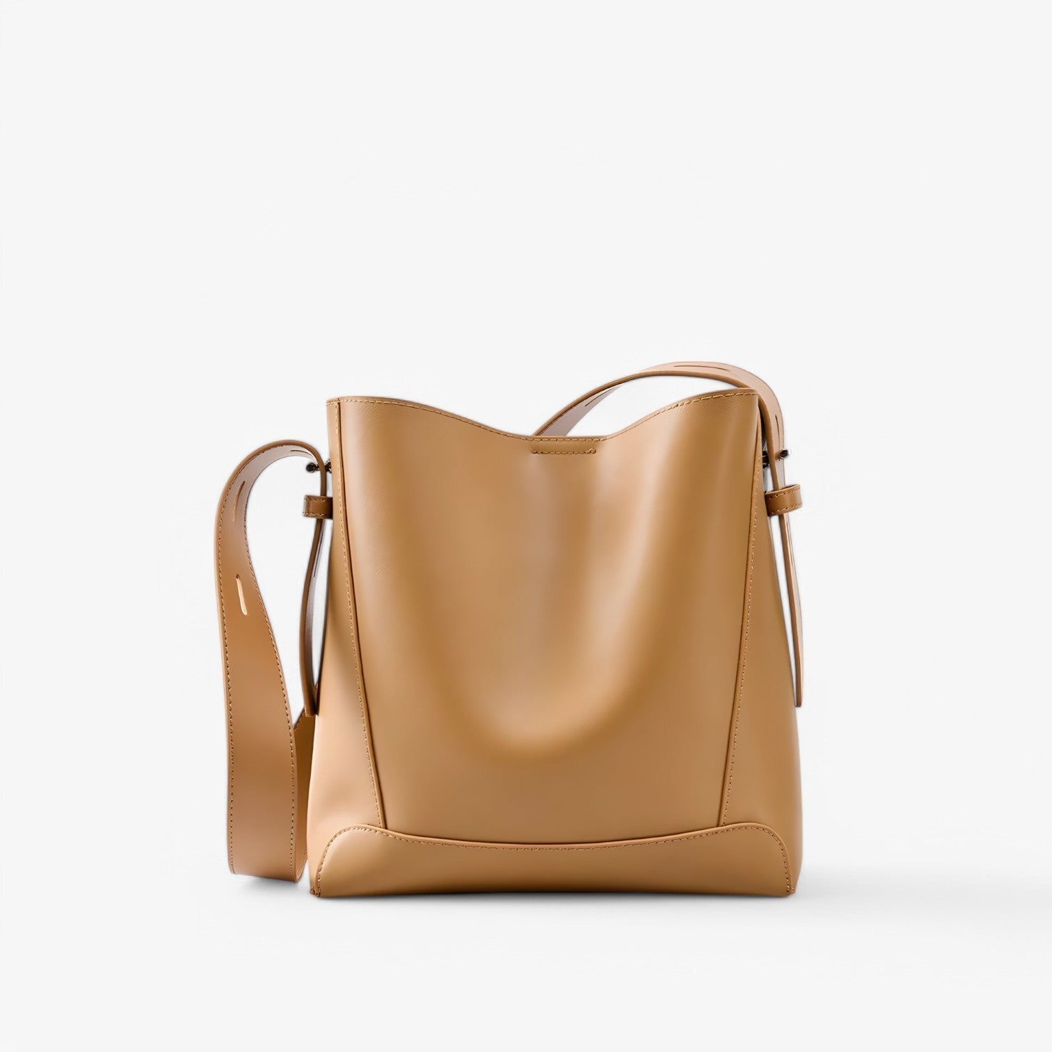 Hilda | Elegante borsa a spalla in pelle – Ampia e raffinata - - bag Leather Bag Shoulder Bags women bag - Concept Palermo