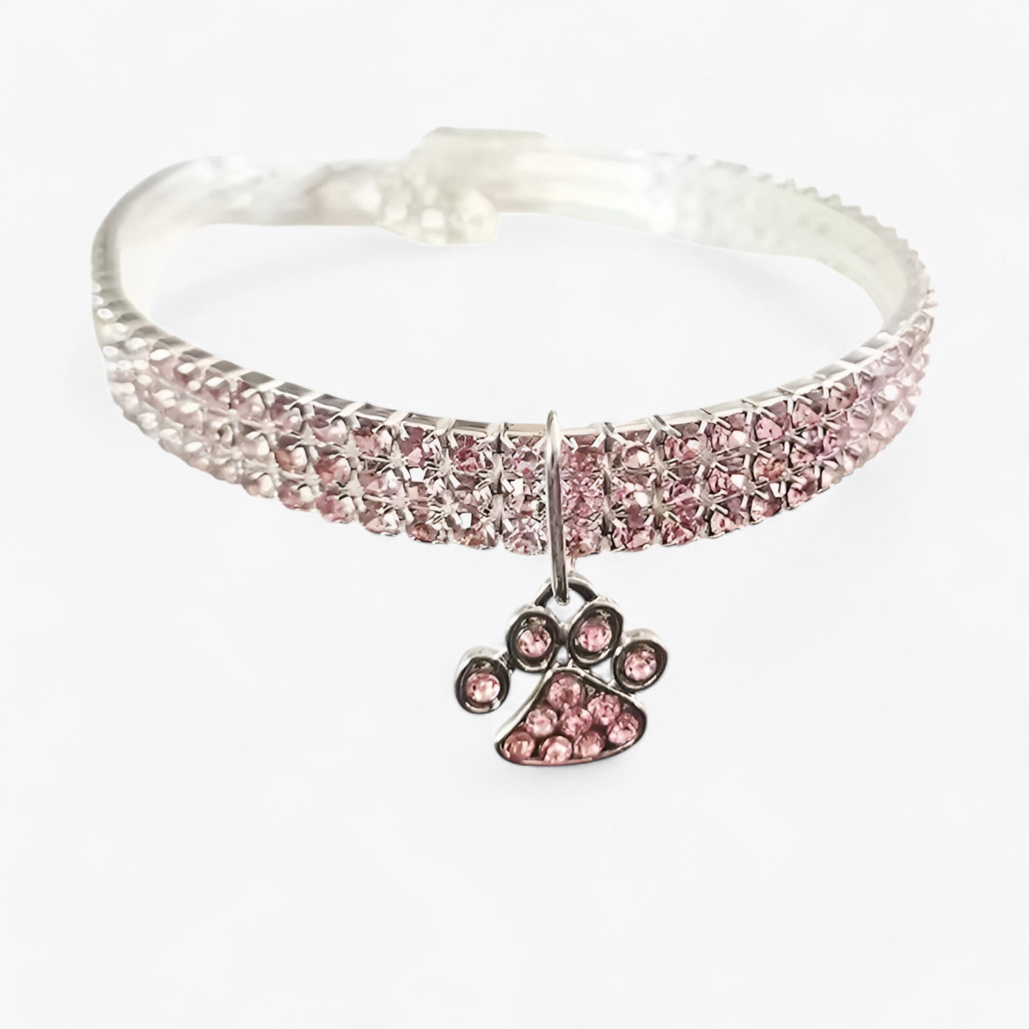 Luna | Collana di cristallo di lusso con pendant in diamante - - - Concept Palermo