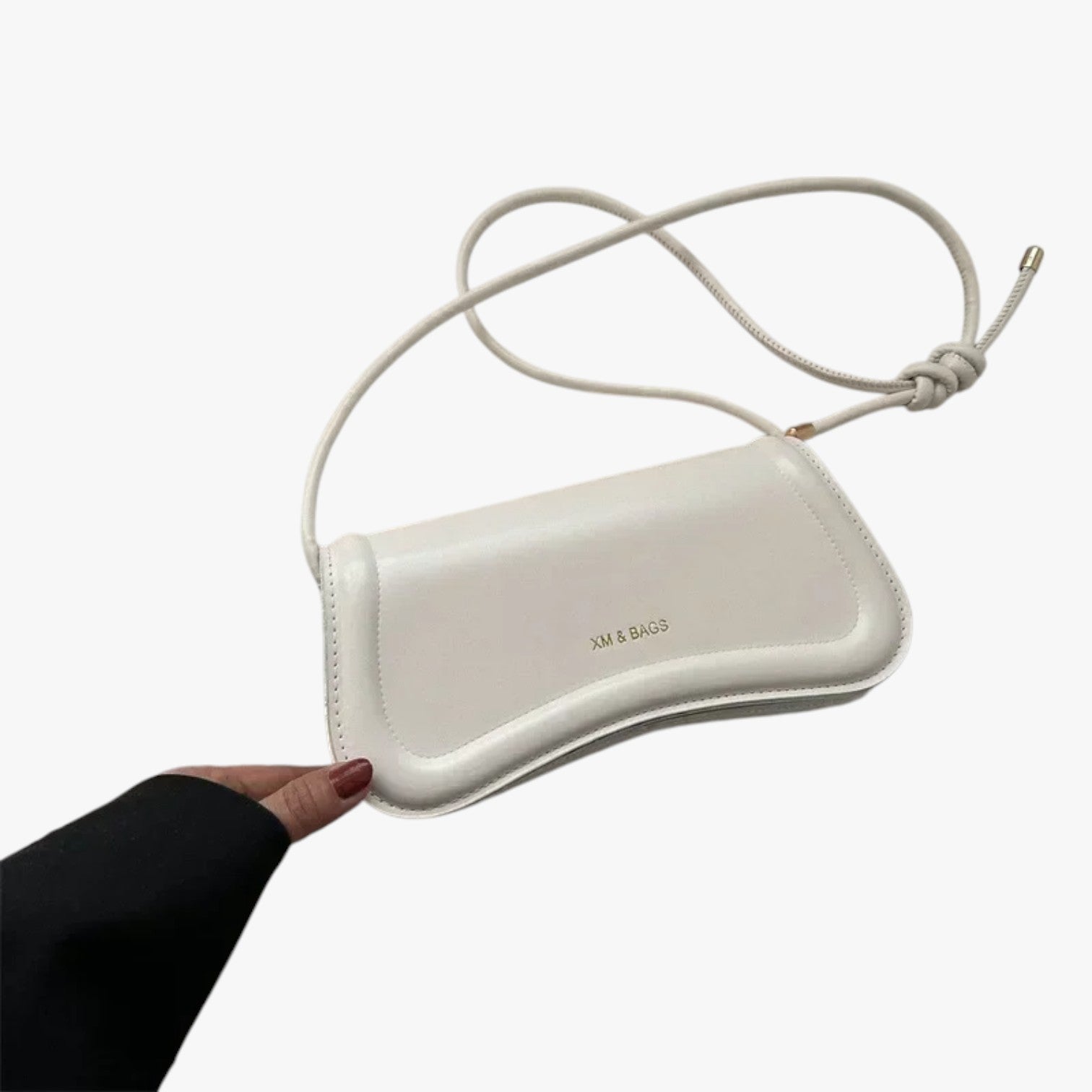 Natalie | Borsetta Donna in Ecopelle Elegante, Compatta e Versatile per Tutti i Giorni - Bianco - Bags Shoulder Bags women bags - Concept Palermo