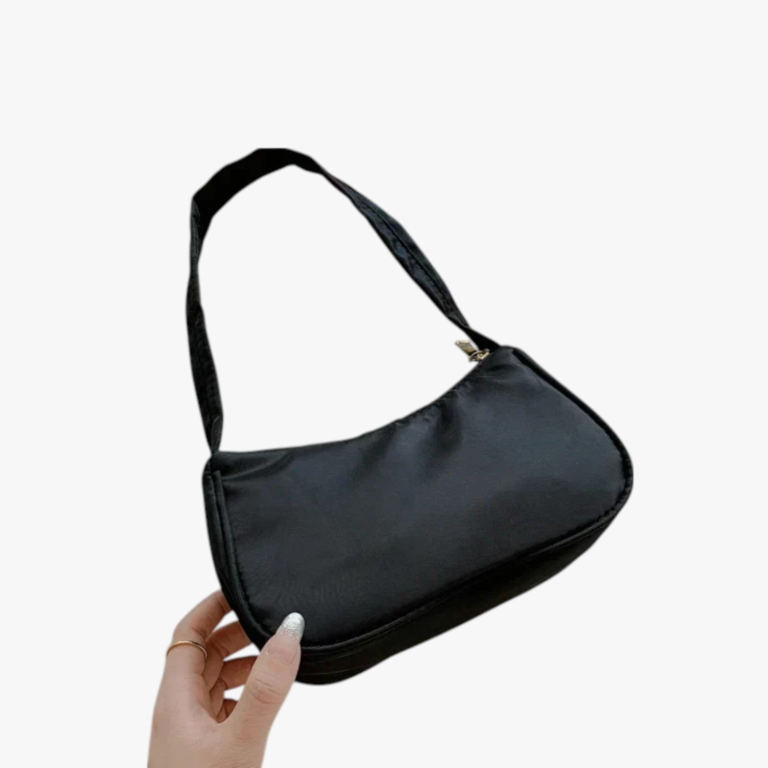 Erica | Borsa Vintage PU – Stile Elegante per Ogni Giorno - Nero - Bags womens bag - Concept Palermo