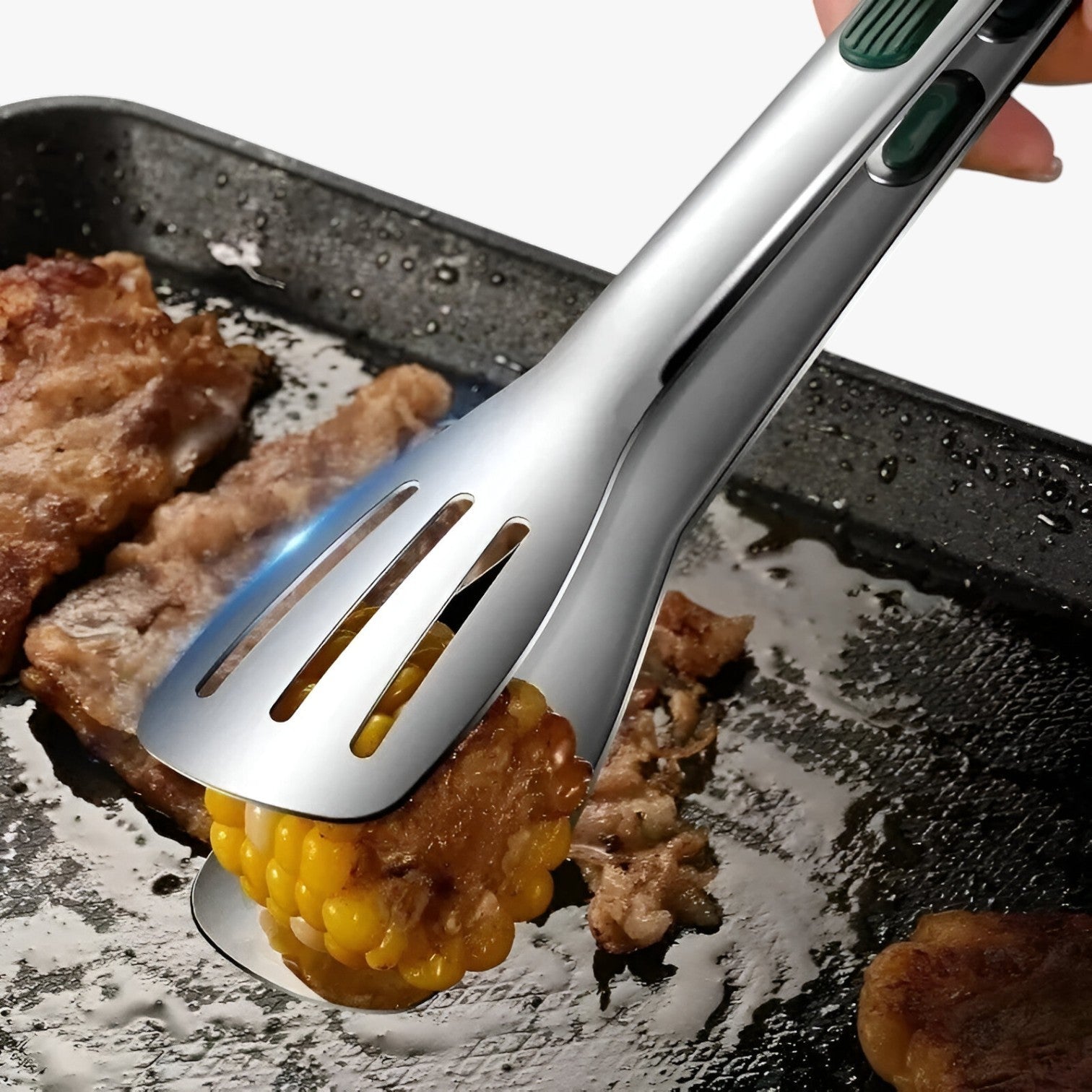 Alec | Pinze antiscivolo per alimenti: presa e controllo per ogni pasto - - Kitchen kitchen accessory kitchen tools - Concept Palermo