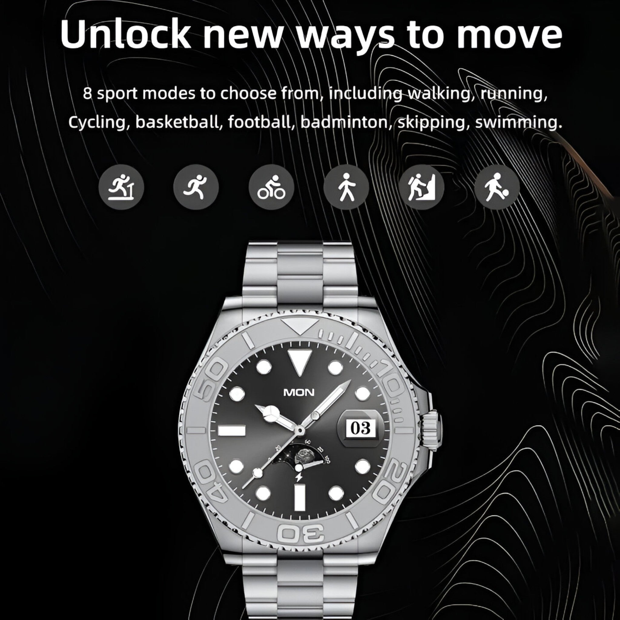 Gabor | Smartwatch di Lusso con Display AMOLED - - - Concept Palermo