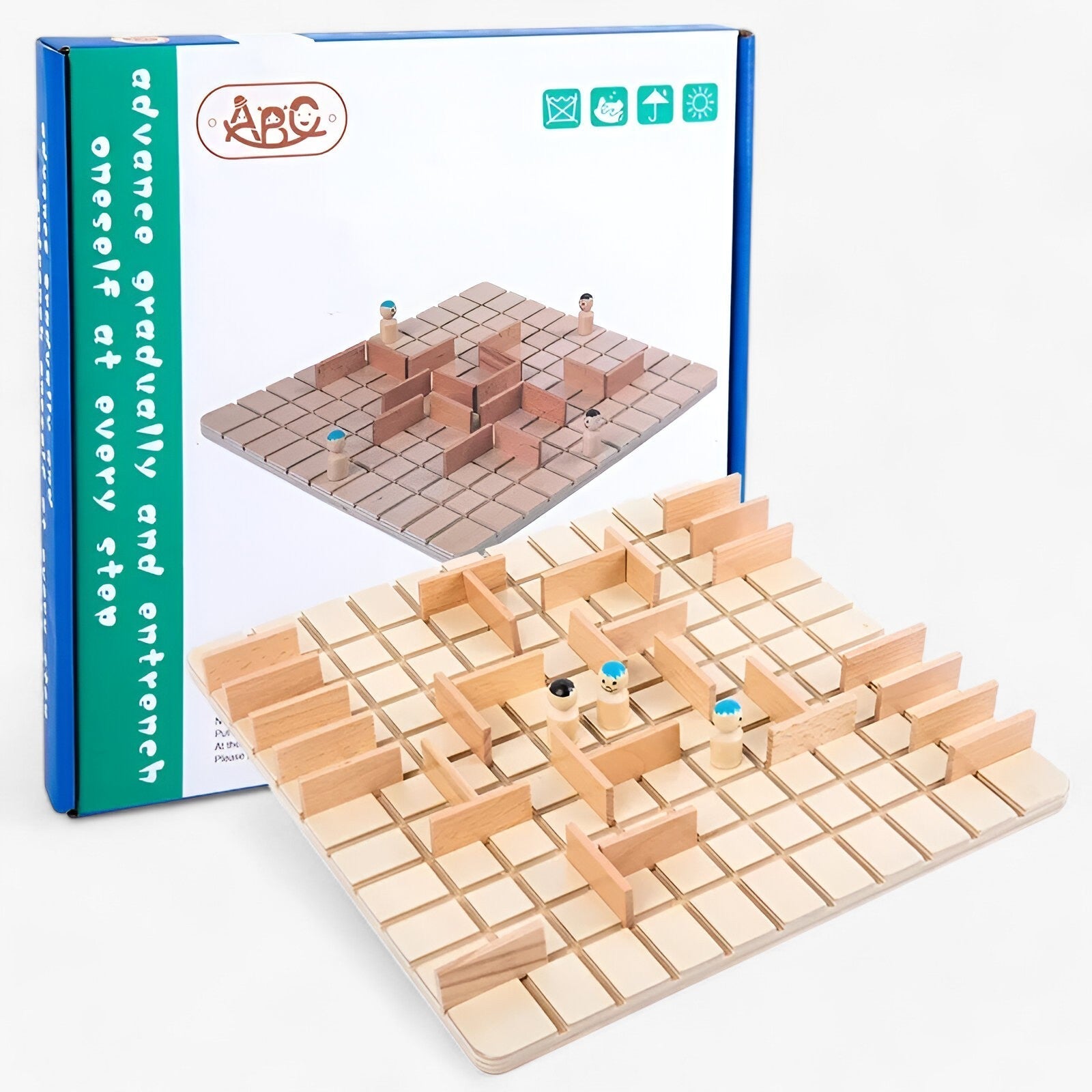 Strategia Intelligente | Gioco Quoridor in Legno per Famiglie - - board game kids toys toys toys & gifts - Concept Palermo