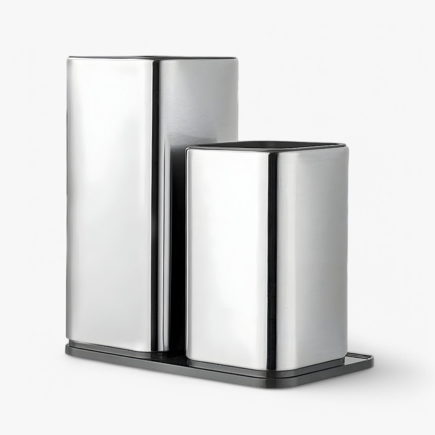 Davi | Blocco per misurazioni e organizer in acciaio inossidabile – Stoccaggio intelligente in cucina - color argento - Kitchen kitchen accessory kitchen tools kitchen utensil - Concept Palermo