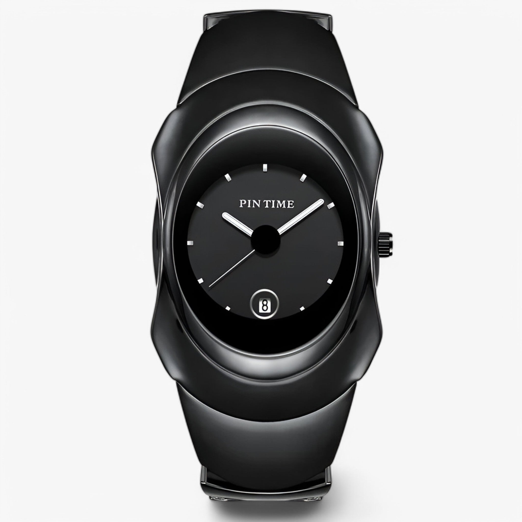 Dorian | Orologio Luminoso di Lusso - Nero lucido - - Concept Palermo