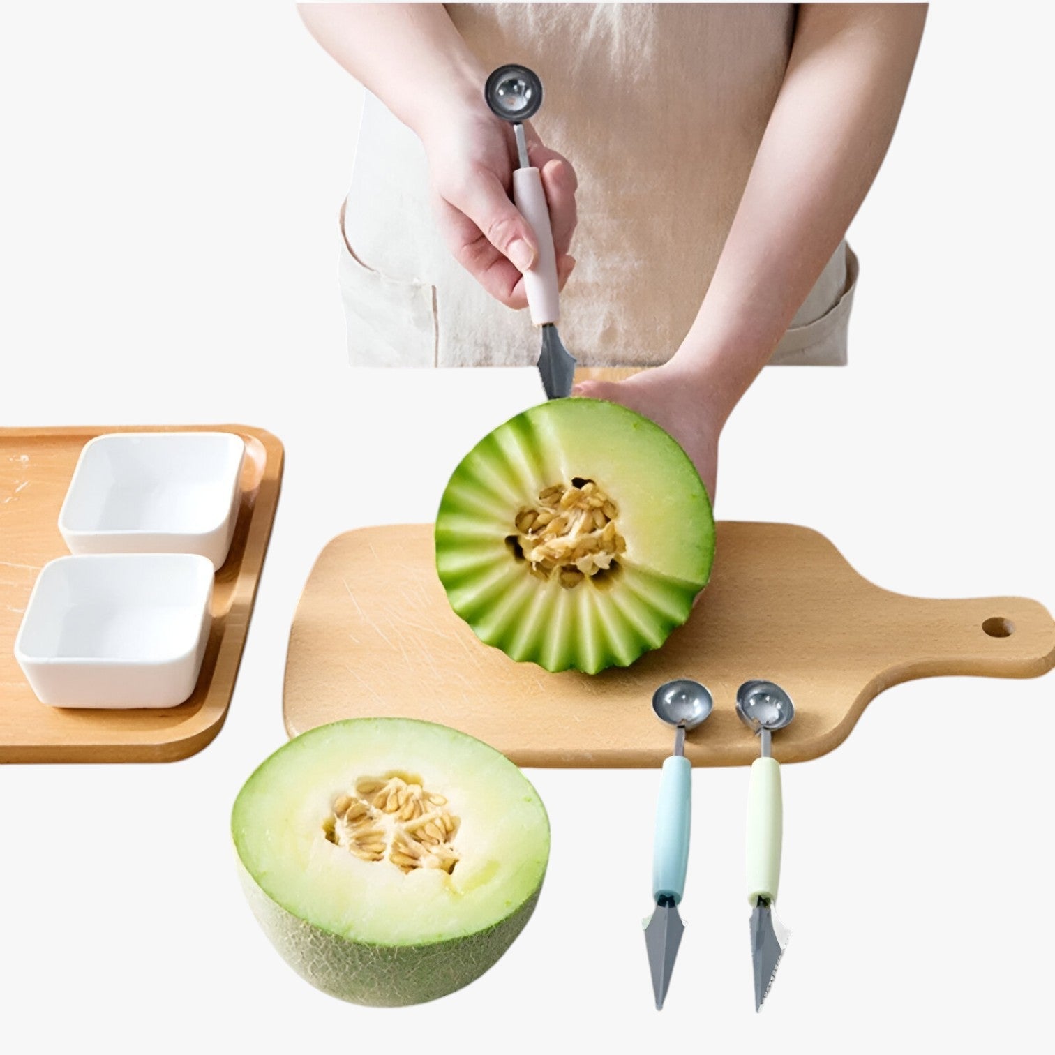 Andie | Cucchiaio Ultimo per Frutta e Gelato – Facile da Tagliare e Modellare - - Kitchen kitchen tools - Concept Palermo
