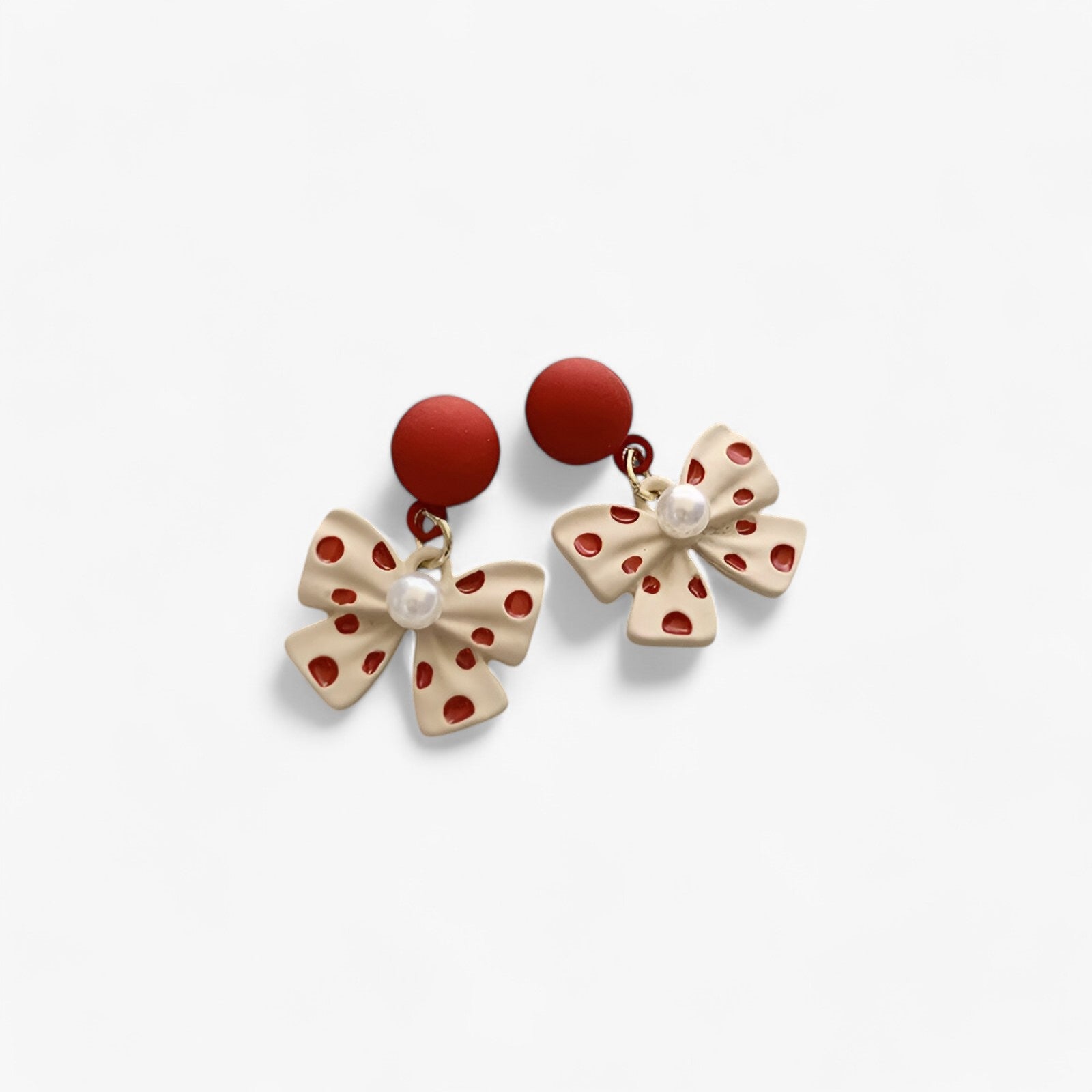 Joice | Orecchini rossi floreali chic per matrimoni e feste - - EARRINGS Earrings for Women Girls New Fashion Earrings - Concept Palermo