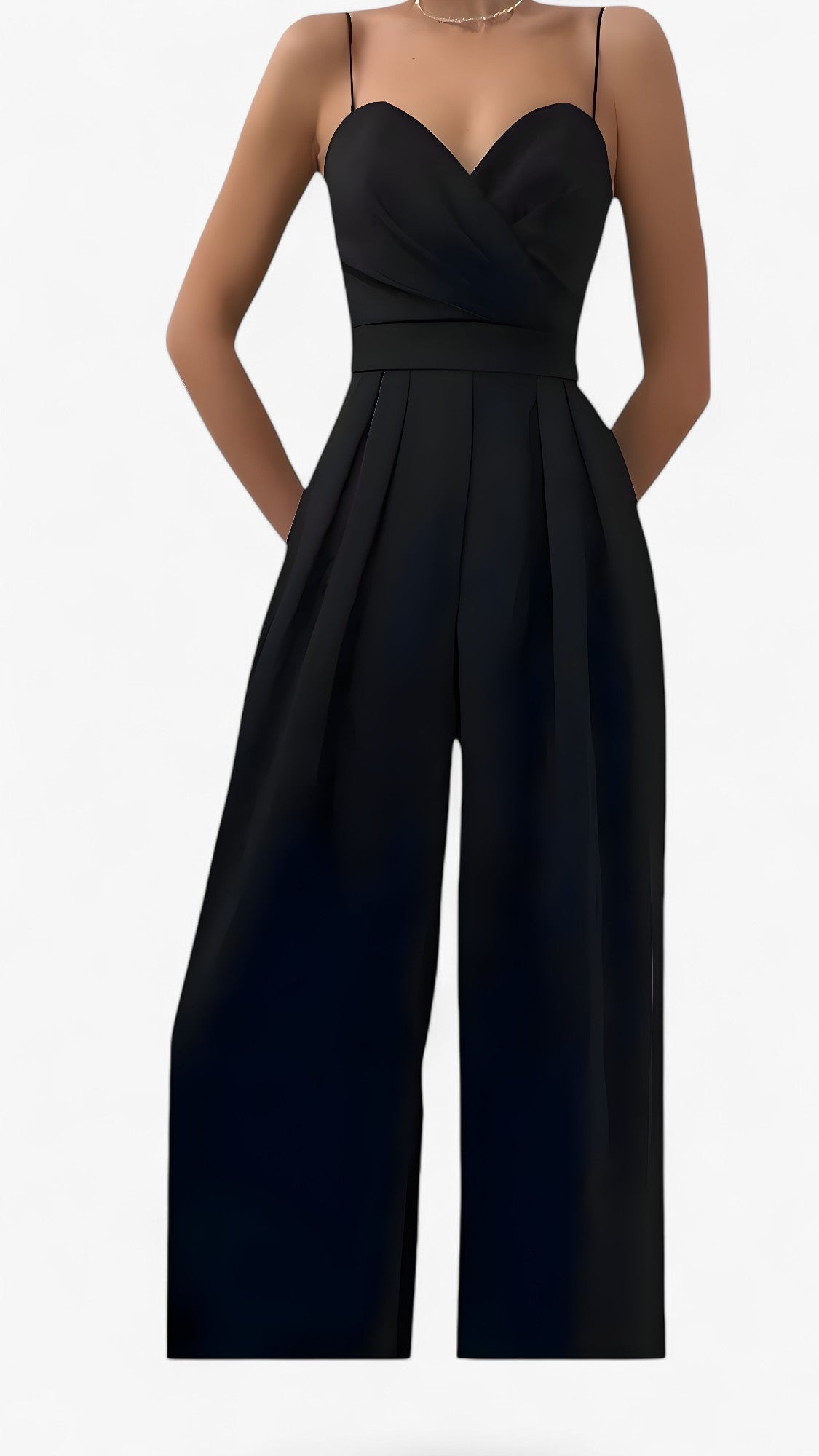 Lillian | Tuta Elegante con Spalline Sottili e Pantaloni a Palazzo - - 12/28/2024 Summer/Jumpsuit - Concept Palermo
