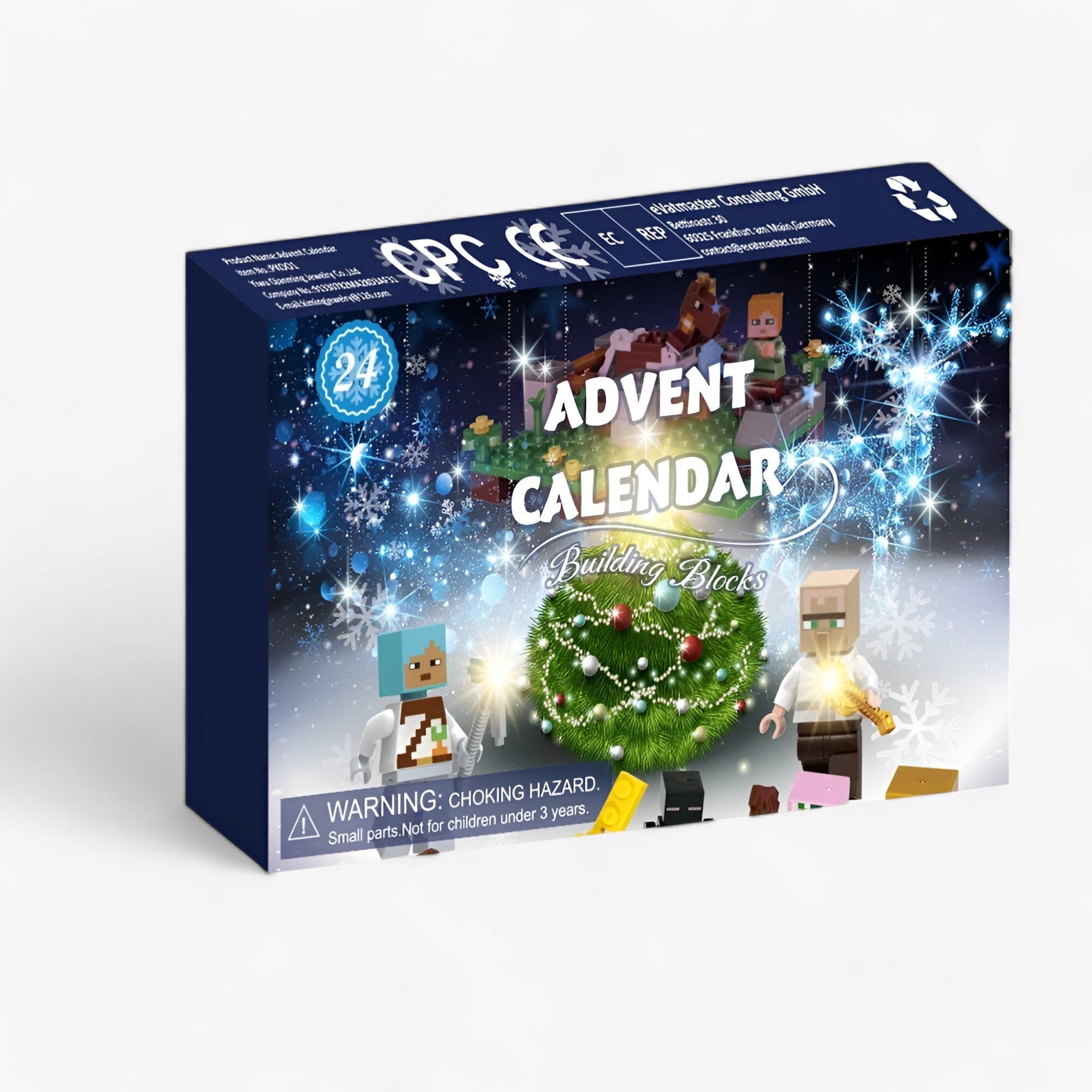 Bouwplezier | Calendario dell'Avvento Jule 2024 - - Christmas gift kids toys toys toys & gifts - Concept Palermo