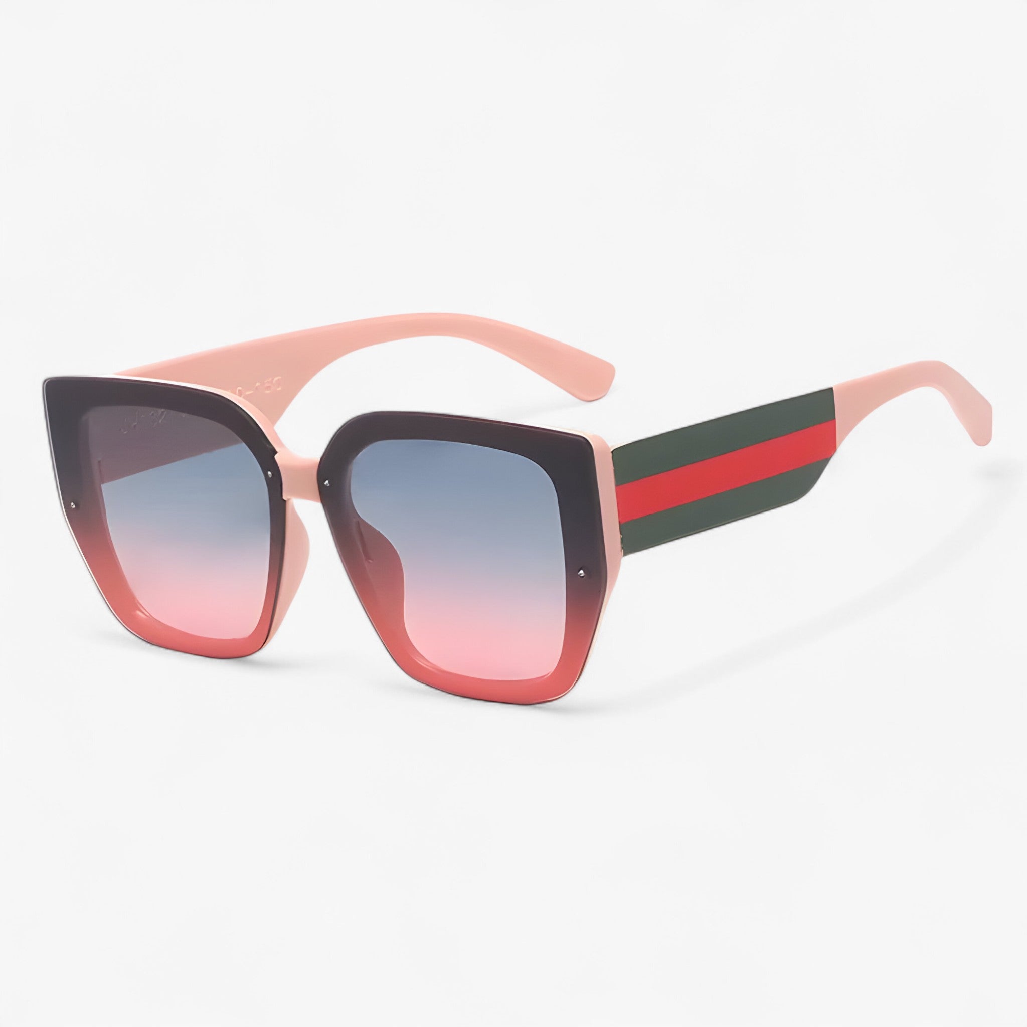 Roco | Occhiali da sole poligonali retrò multicolore da donna - Blu Rosa - Fashion Sunglasses men sunglasses polarized mens sunglasses Polarized man sunglasses Sunglasses sunglasses polarized men - Concept Palermo