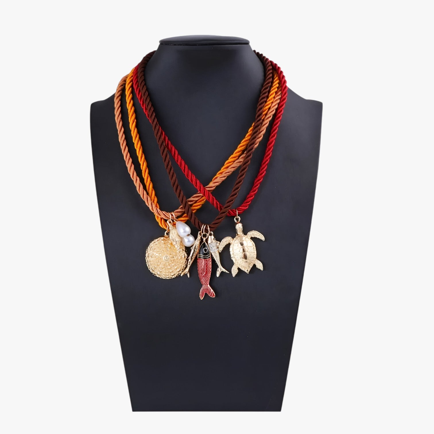 Rose | Collana ZAA Pendente animale con cordino estivo personalizzato - - elegant womens necklaces necklace NECKLACES Necklaces for Women - Concept Palermo