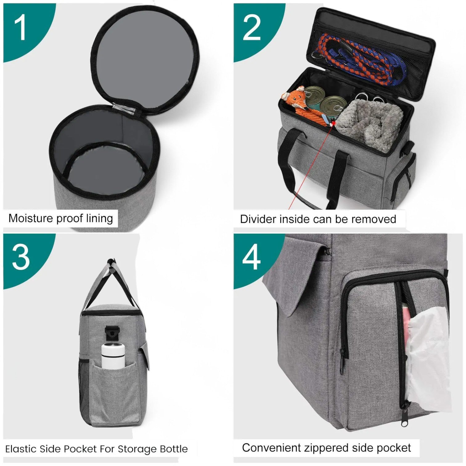 Marley| Podofo Borsa da viaggio per animali – Appropriata e organizzata per le compagnie aeree - - DOG SUPPLIES pet PET SUPPLIES - Concept Palermo