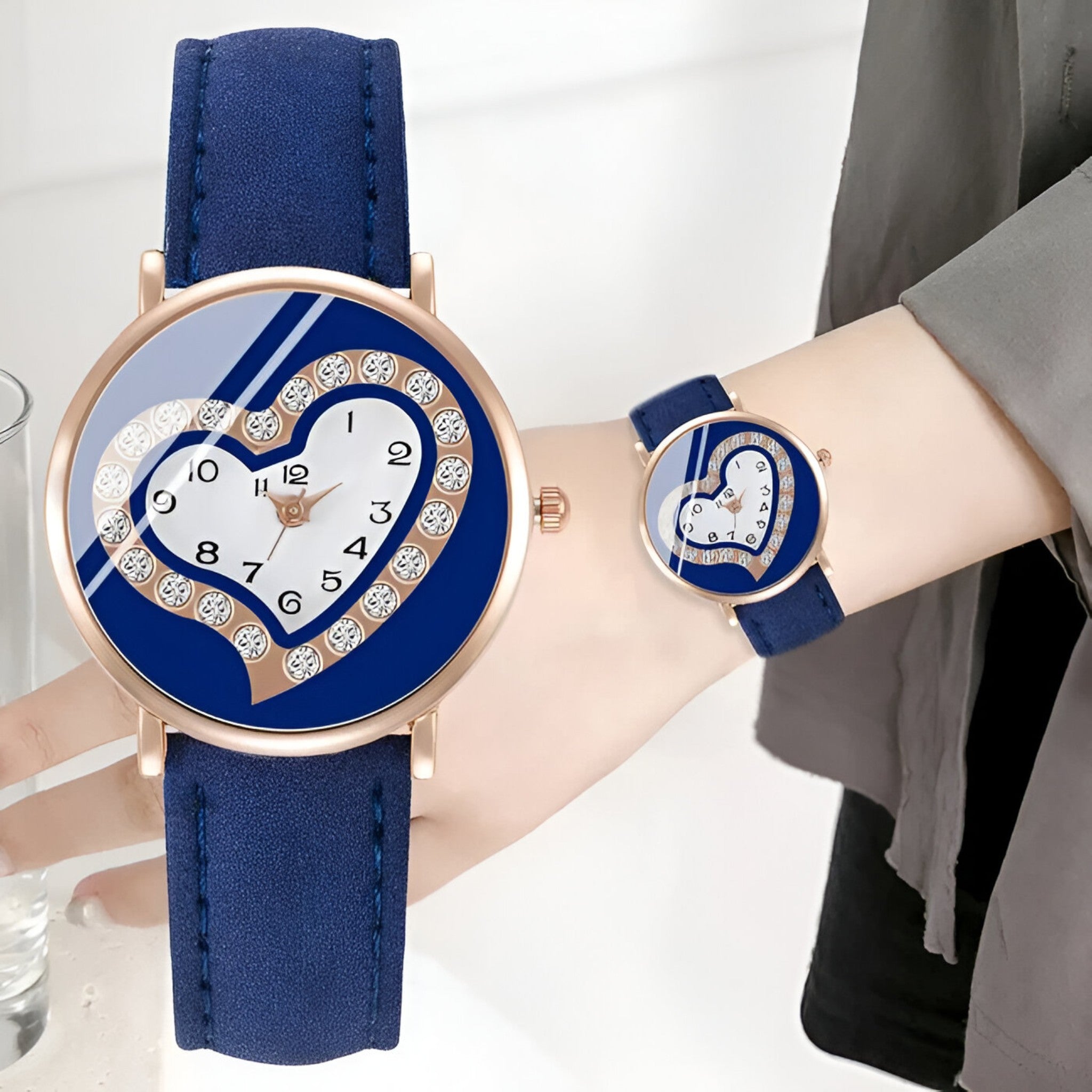 Alina | Orologio da donna analogico con cinturino in pelle e stile raffinato - - - Concept Palermo