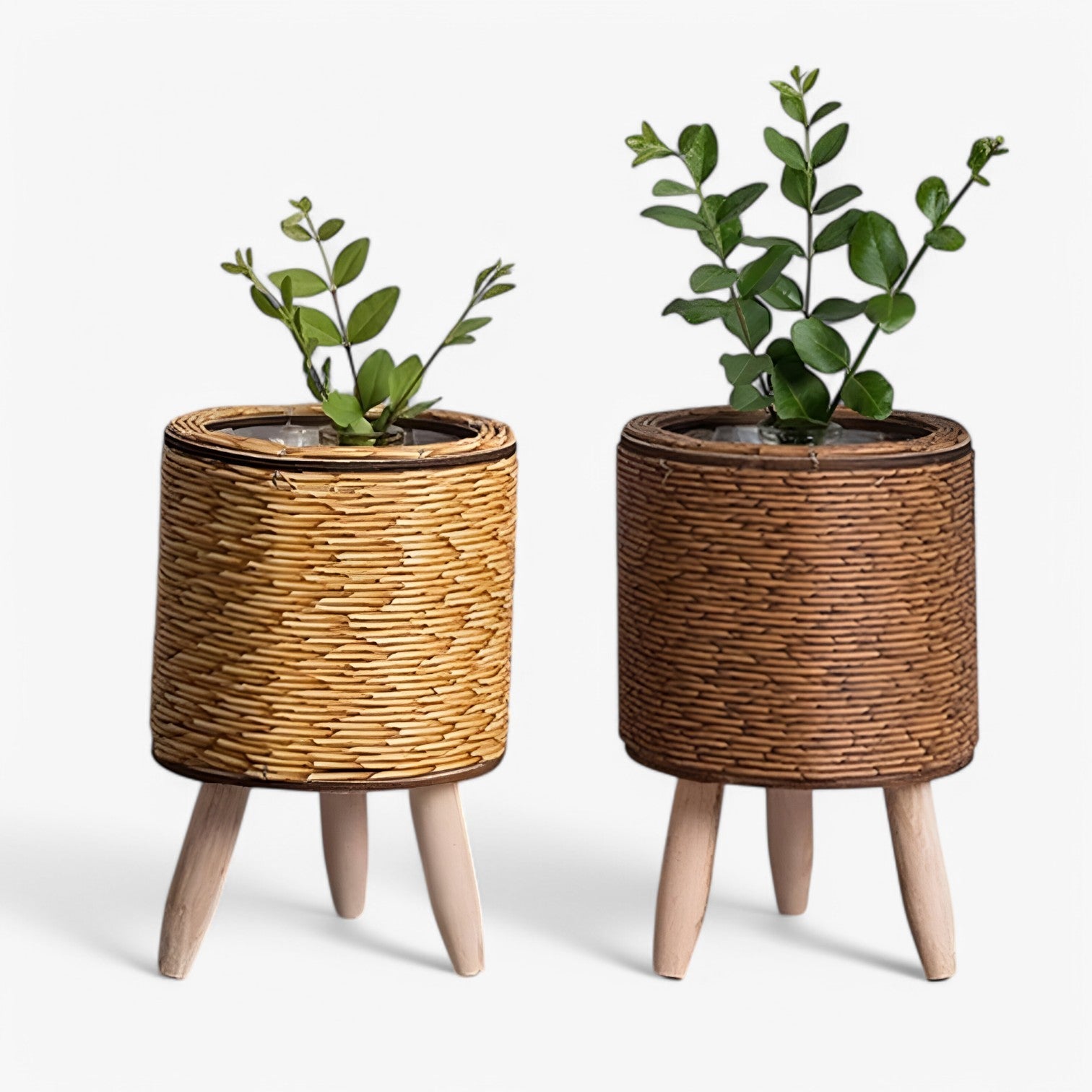 Kosta | Vaso di Fiori Rotan – Stile Elegante per le Sue Piante - - Garden Garden supplies Home & Garden - Concept Palermo