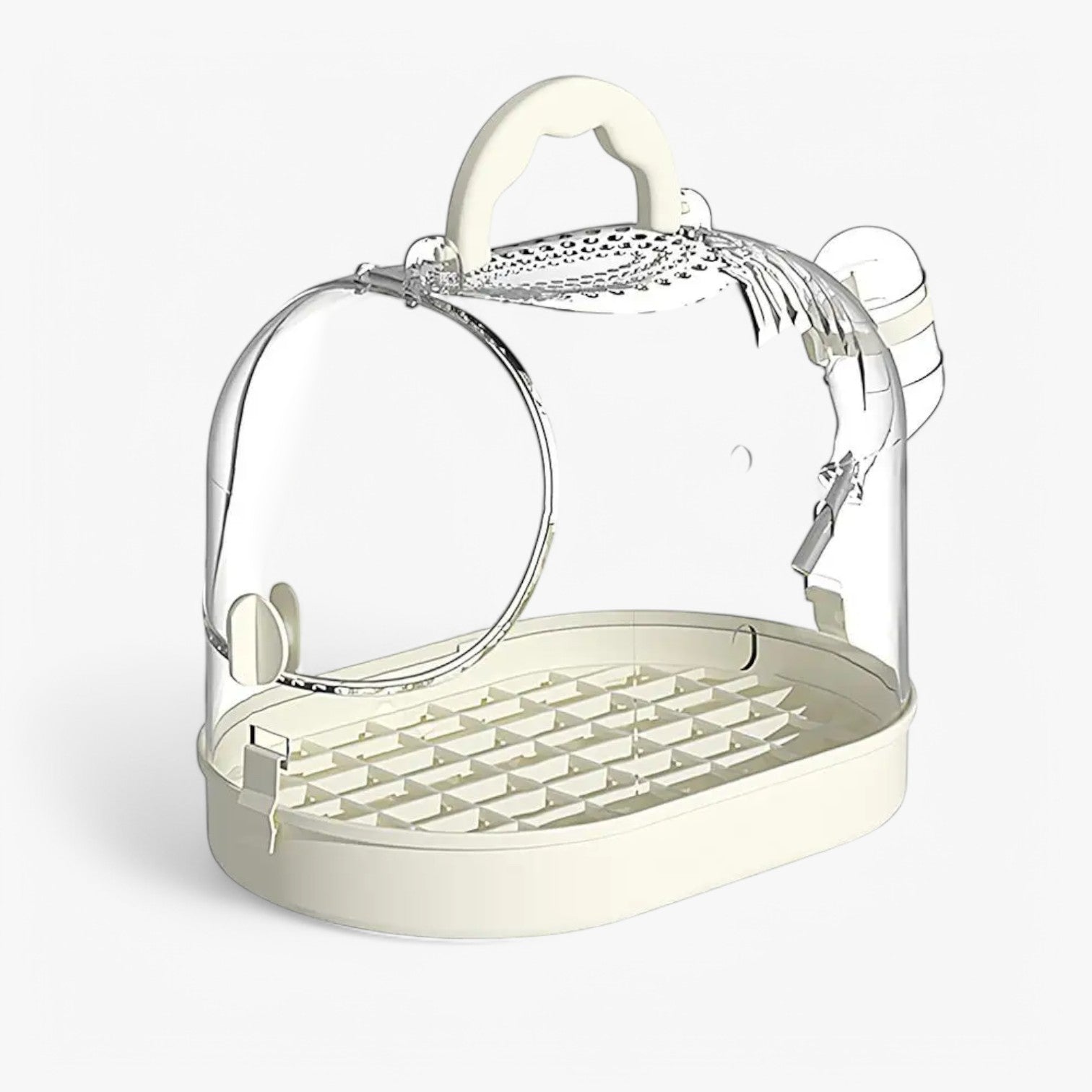 Alaina | Gabbia per uccelli portatile – Confortevole e traspirante - BIANCO - pet PET SUPPLIES - Concept Palermo