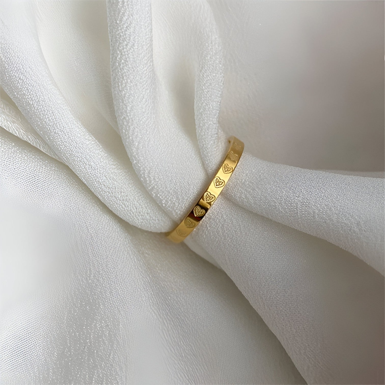 Danilyn | Lucido e senza tempo – Elegante anello d'oro per ogni occasione - - Rings womens ring - Concept Palermo