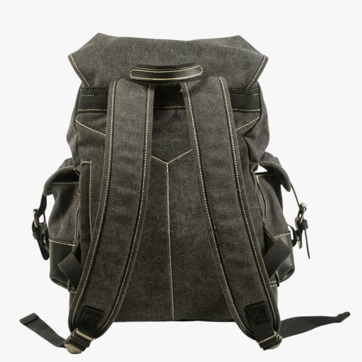 Conor | Zaino Escursionismo Tela e Pelle a Grande Capacità - - bag Bags bags for men mens bag - Concept Palermo