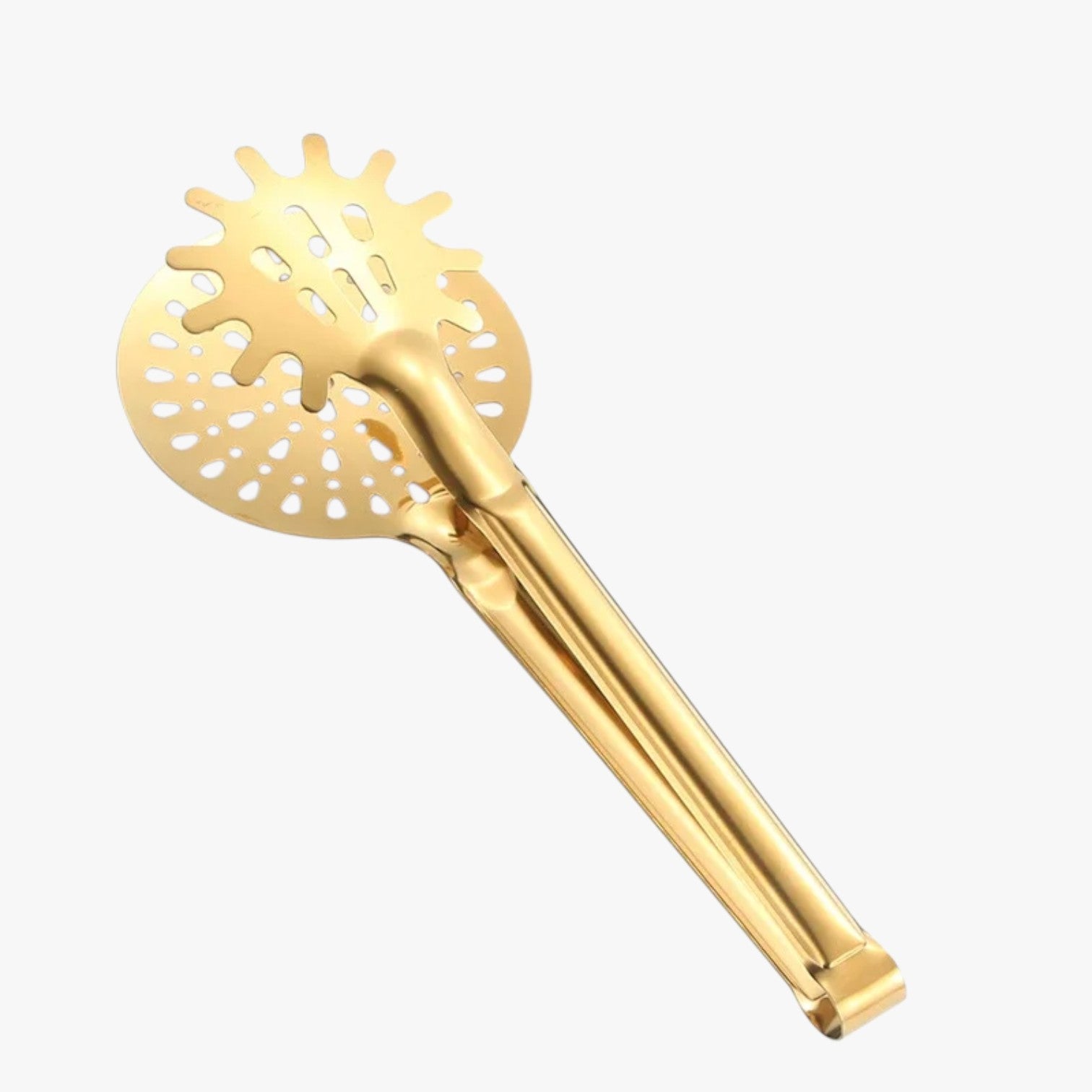 Dallas | Pinza da Cucina 7-in-1 Dorata – Filtro, Clip, Spatola e Scolapasta in Uno - Foro - Kitchen kitchen tools kitchen utensil Kitchen Utensils Kitchenware - Concept Palermo