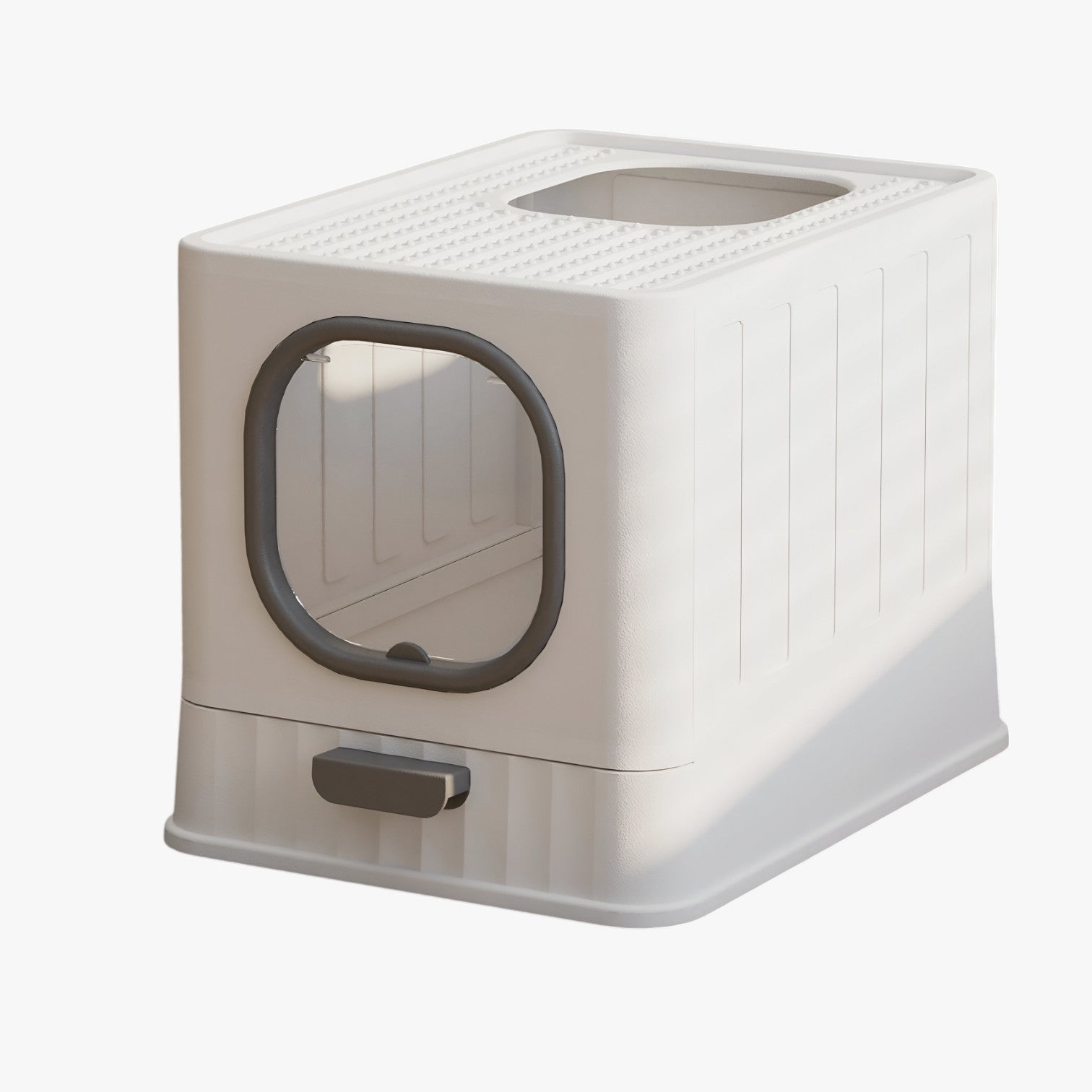 Zinnia | Grande lettiera per gatti con rastrelliera Meno odore, più comfort - - animali domestici - Concept Palermo