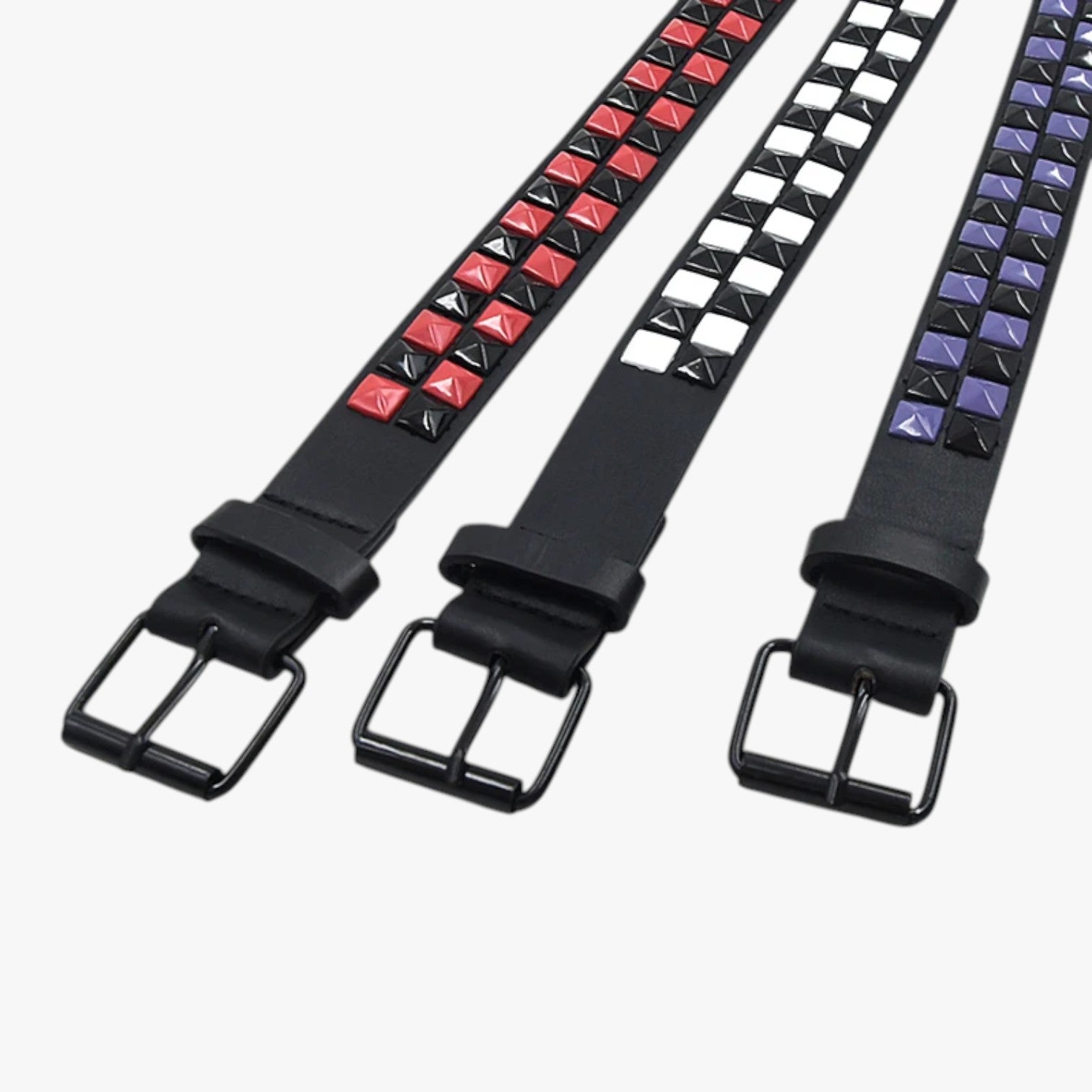 Blaire | Cintura con rivetti punk e vestibilità elasticizzata - - Belts waist belt for women Womens belt - Concept Palermo