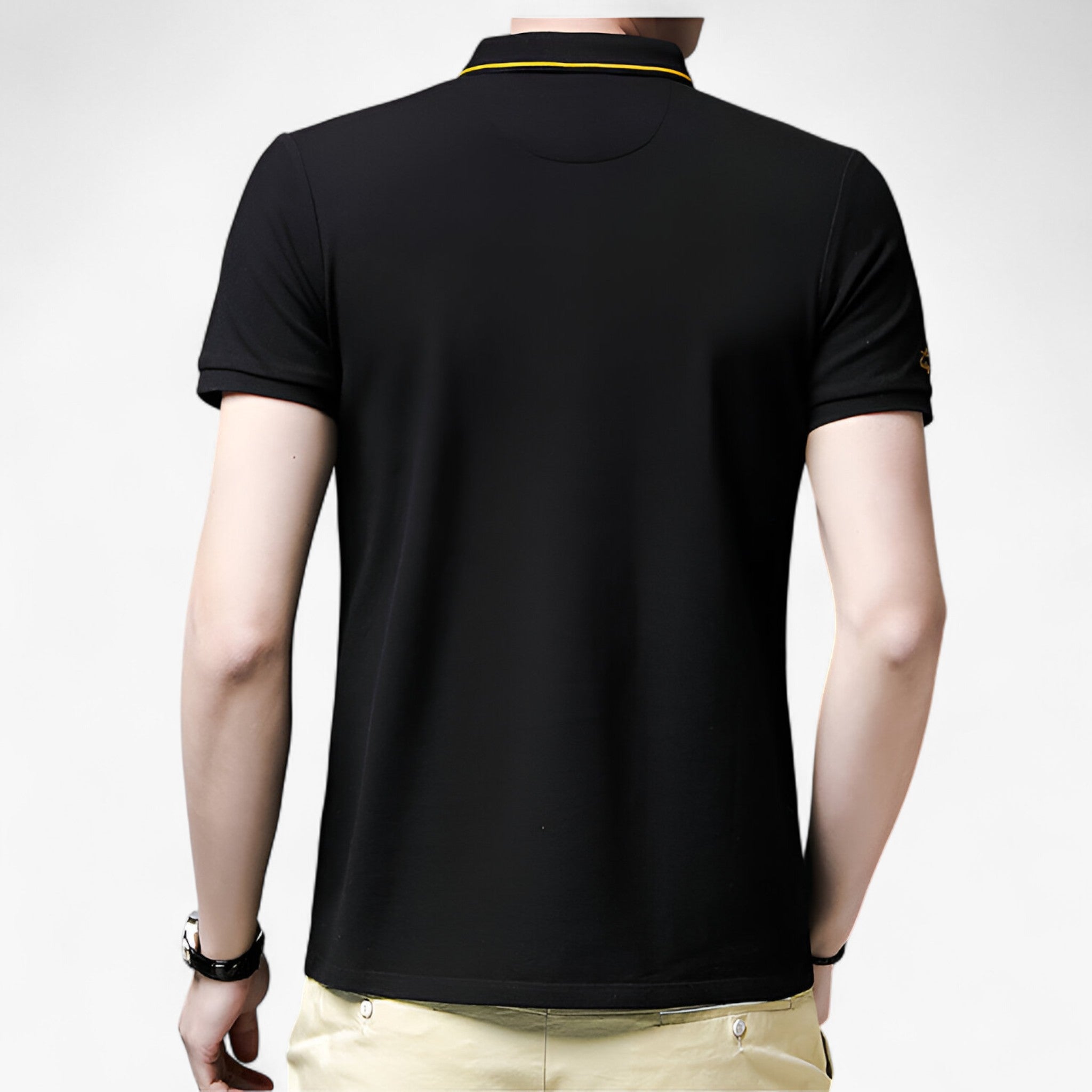 Leonardo | Polo in cotone di lusso - - men's polo men's polo shirt - Concept Palermo