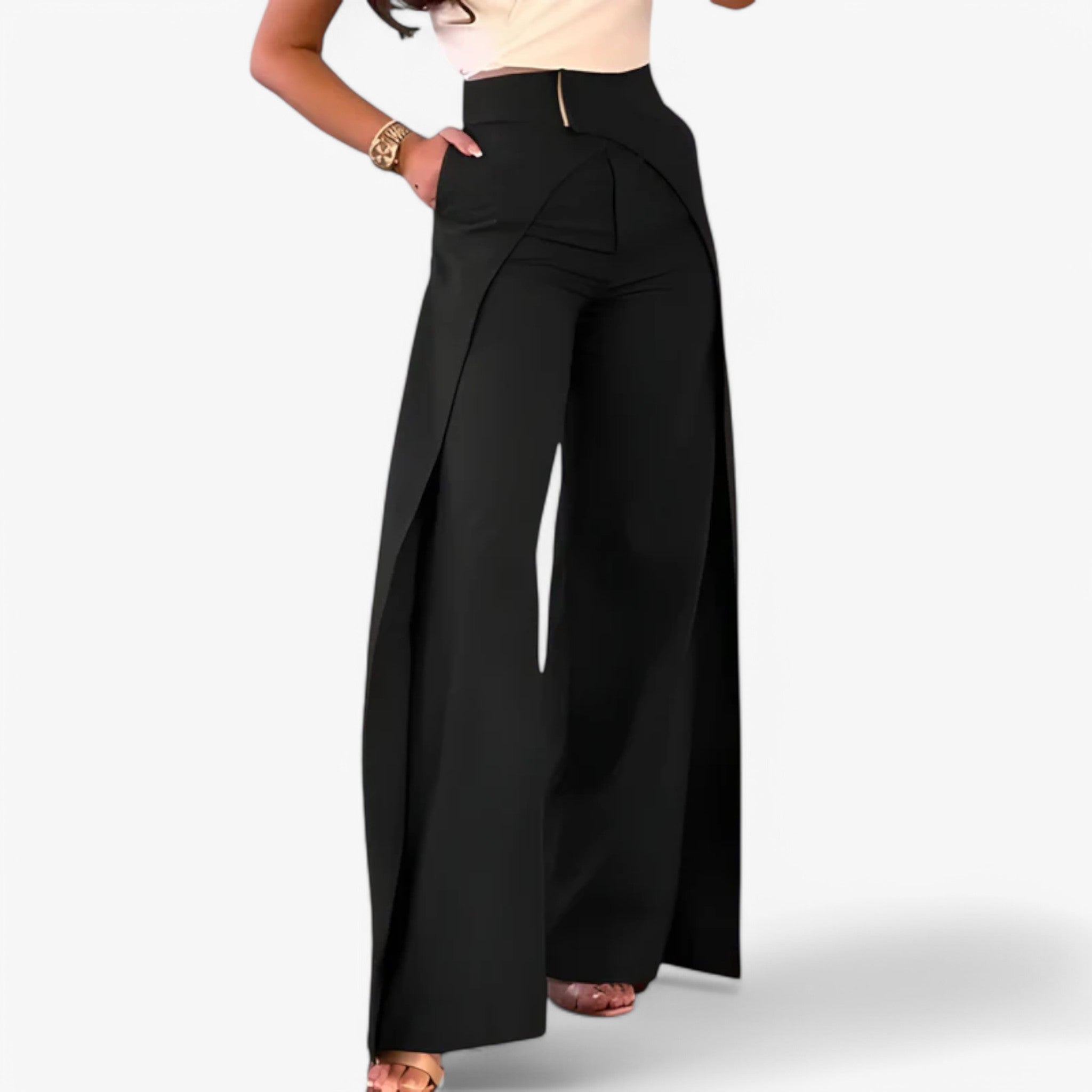 Emma | Pantaloni da donna - Vita alta e comfort - - - Concept Palermo