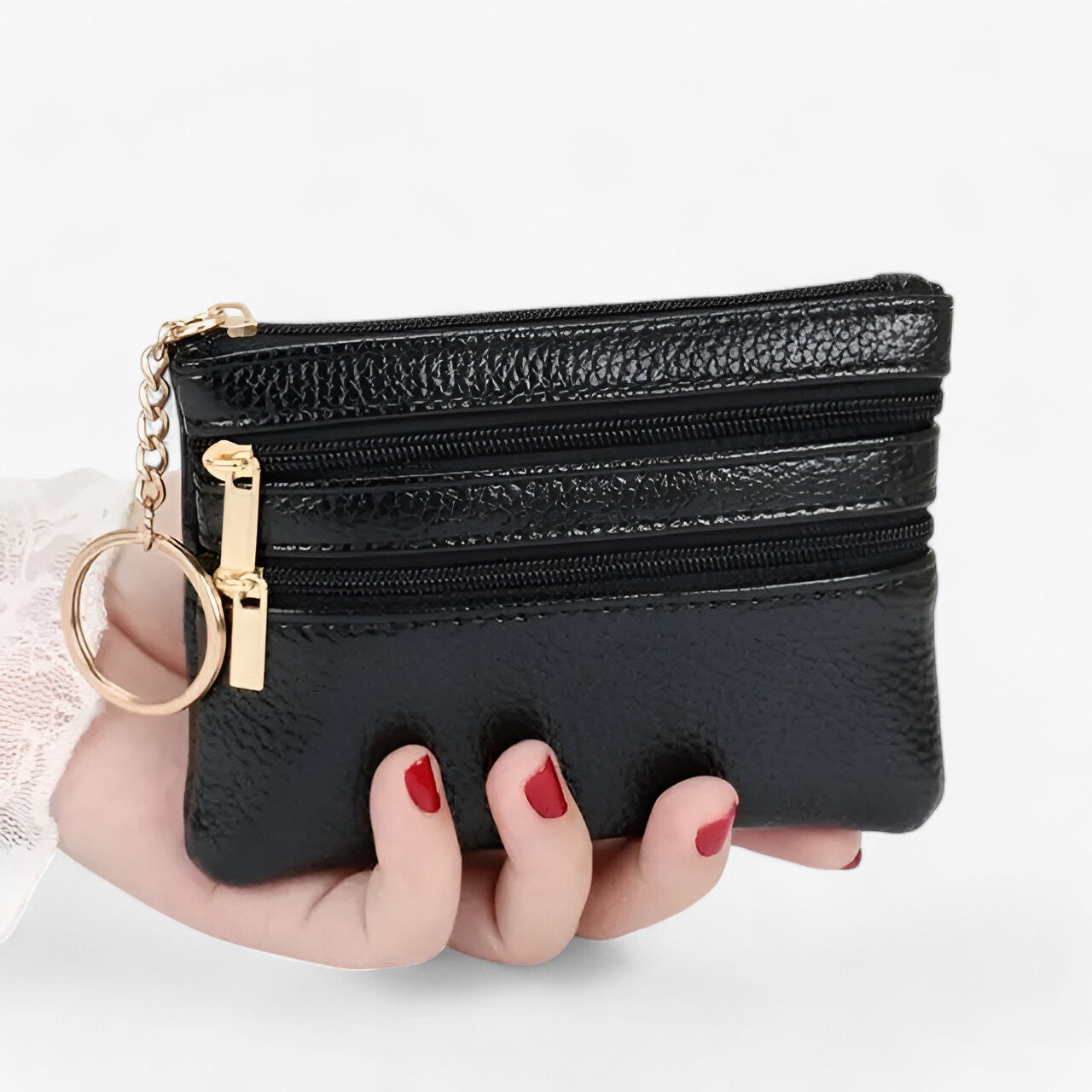 Jackie | Portafoglio Donna 3 Zip – Stile e Praticità - - wallet womens wallet - Concept Palermo