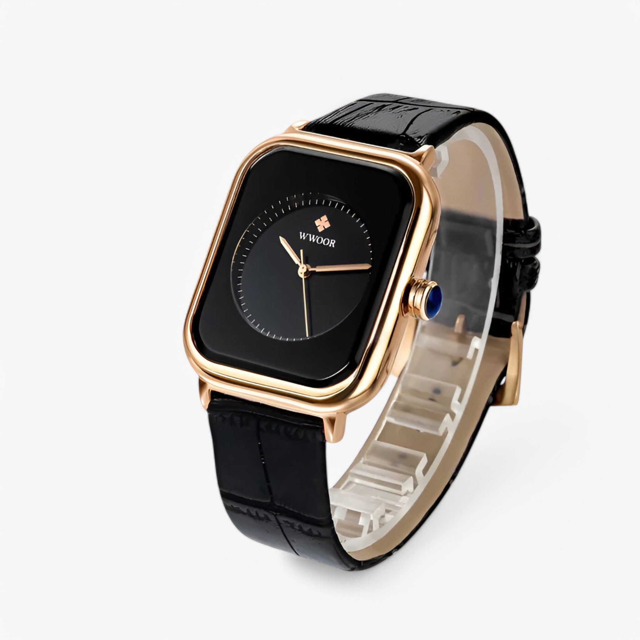 Elena | Orologio di lusso con bracciale in pelle - - female watch watch for women - Concept Palermo