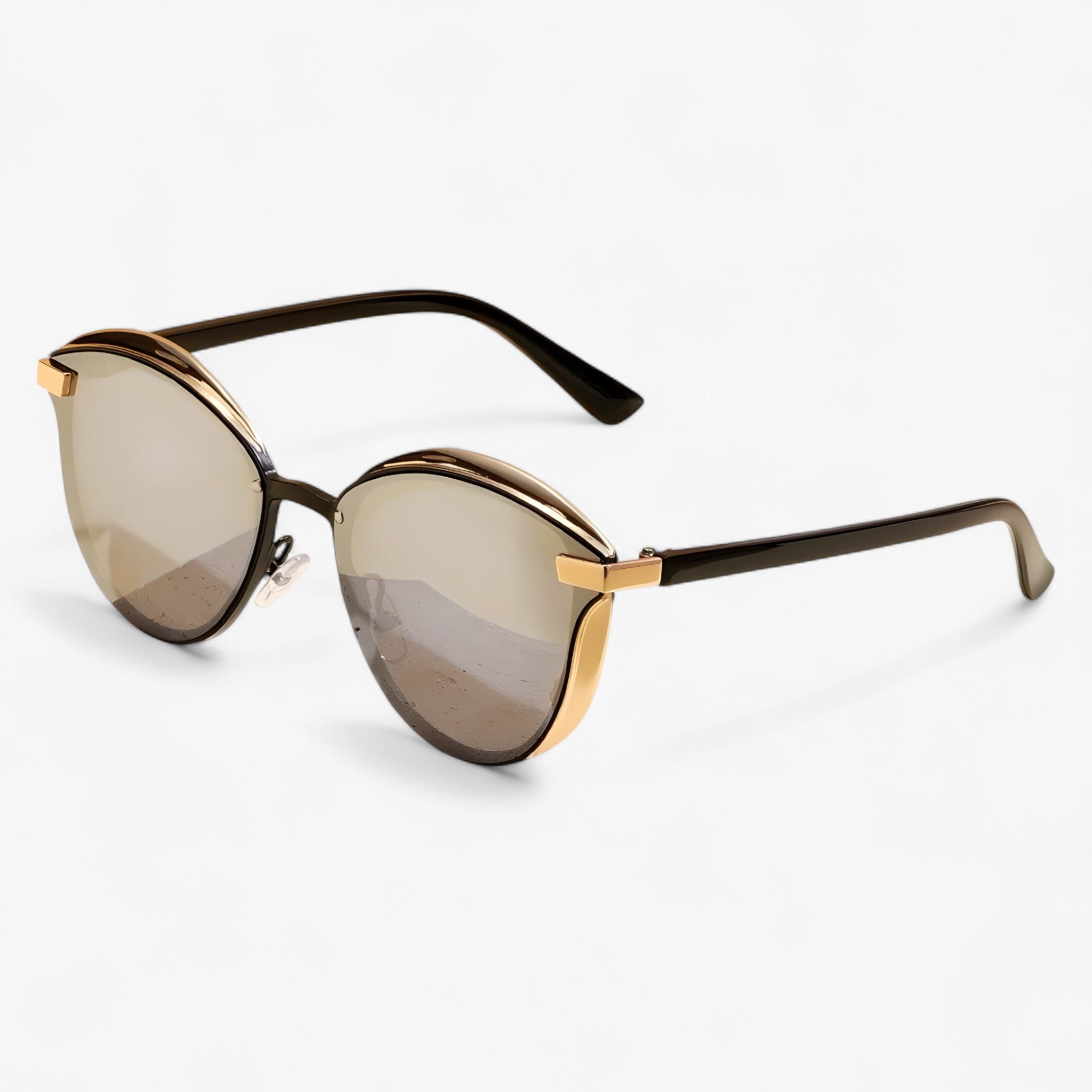 Jenny | Occhiali da Sole Cat-Eye Vintage - Argento - - Concept Palermo