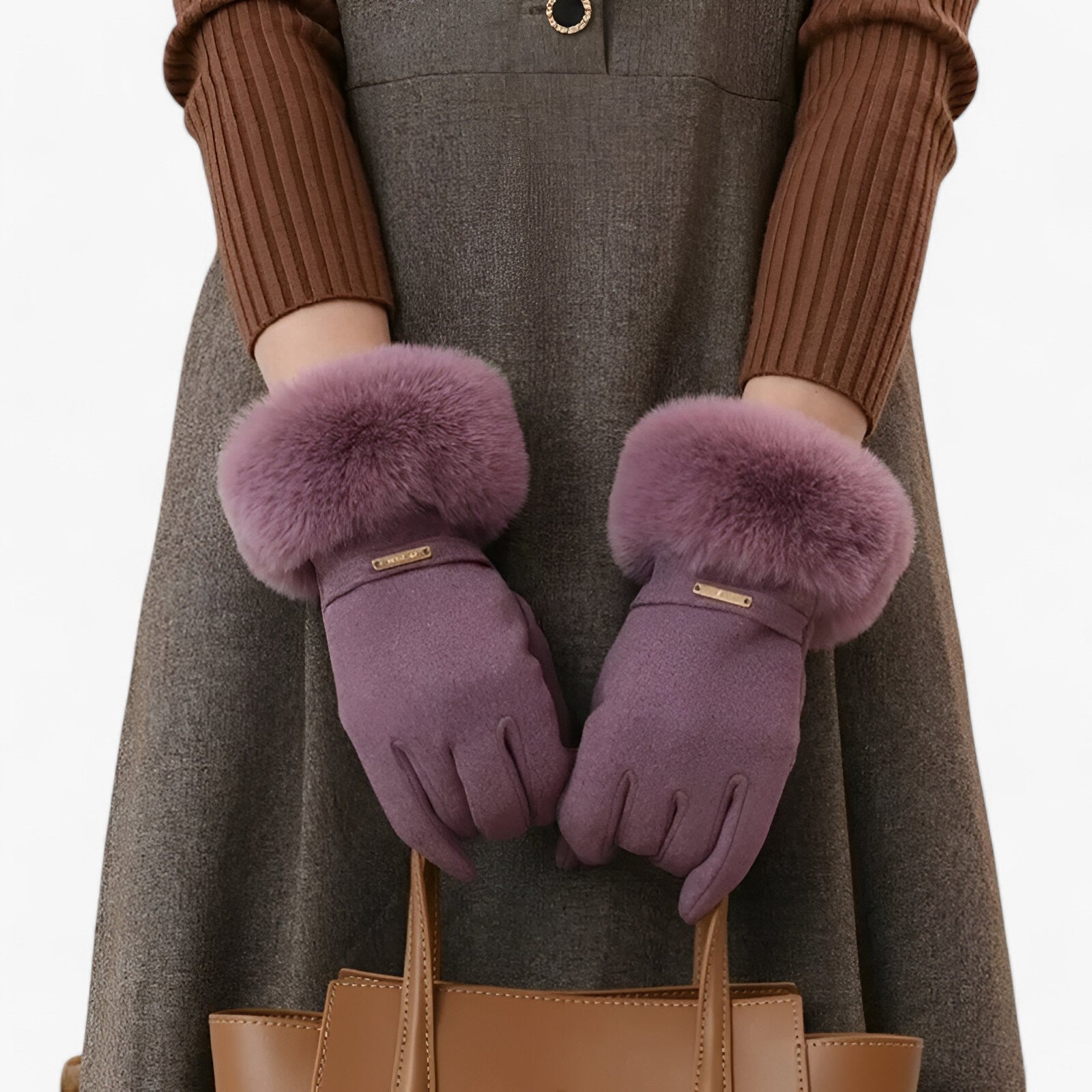 Emma | Guanti Touchscreen Eleganti per Giornate Invernali Calde - - gloves winter gloves Women fashion - Concept Palermo