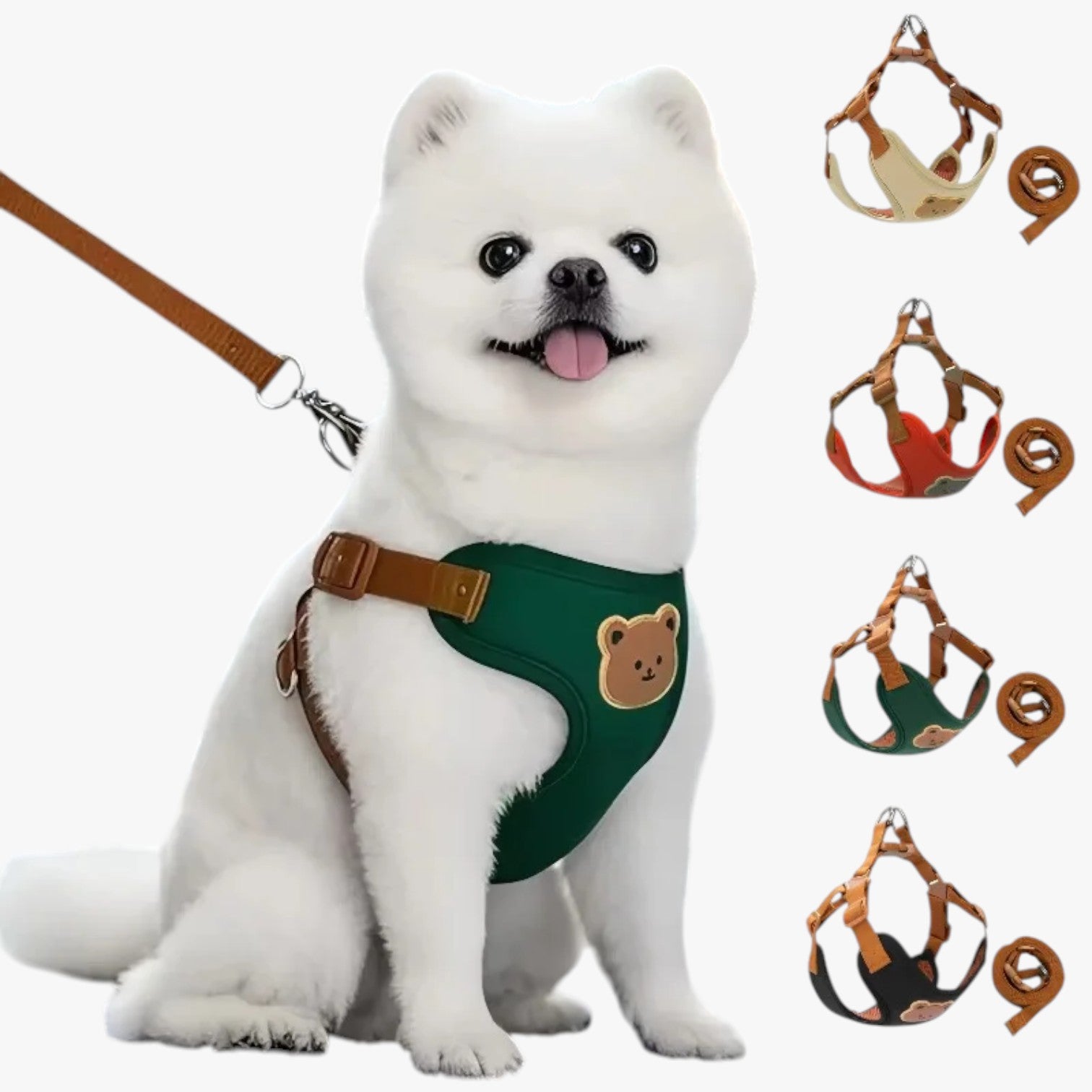 Navy | Pettorina Traspirante con Guinzaglio per Piccoli Animali - - pet petproduct Pets - Concept Palermo