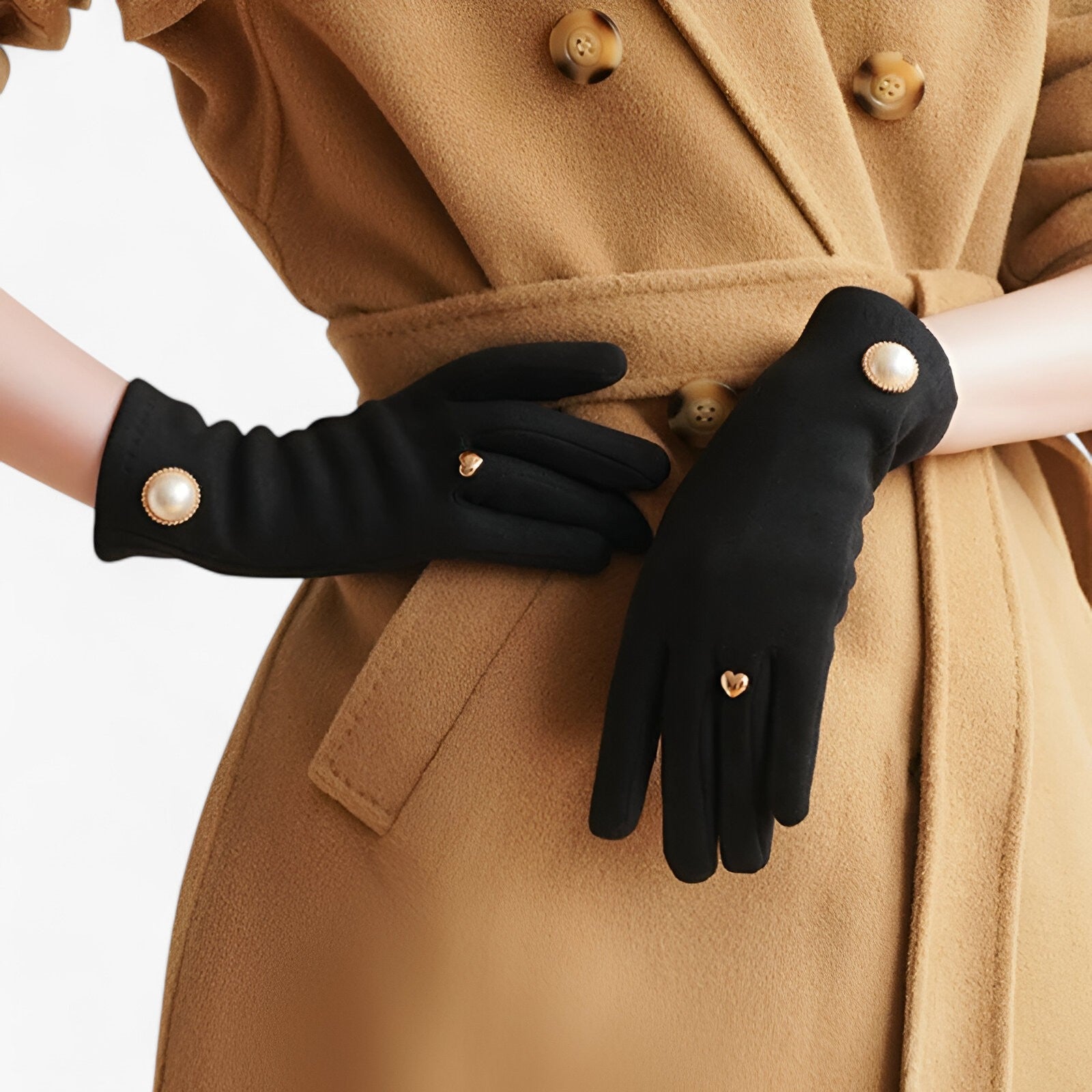 Beth | Guanti invernali - Calore e comfort touchscreen - - gloves winter gloves Women fashion - Concept Palermo