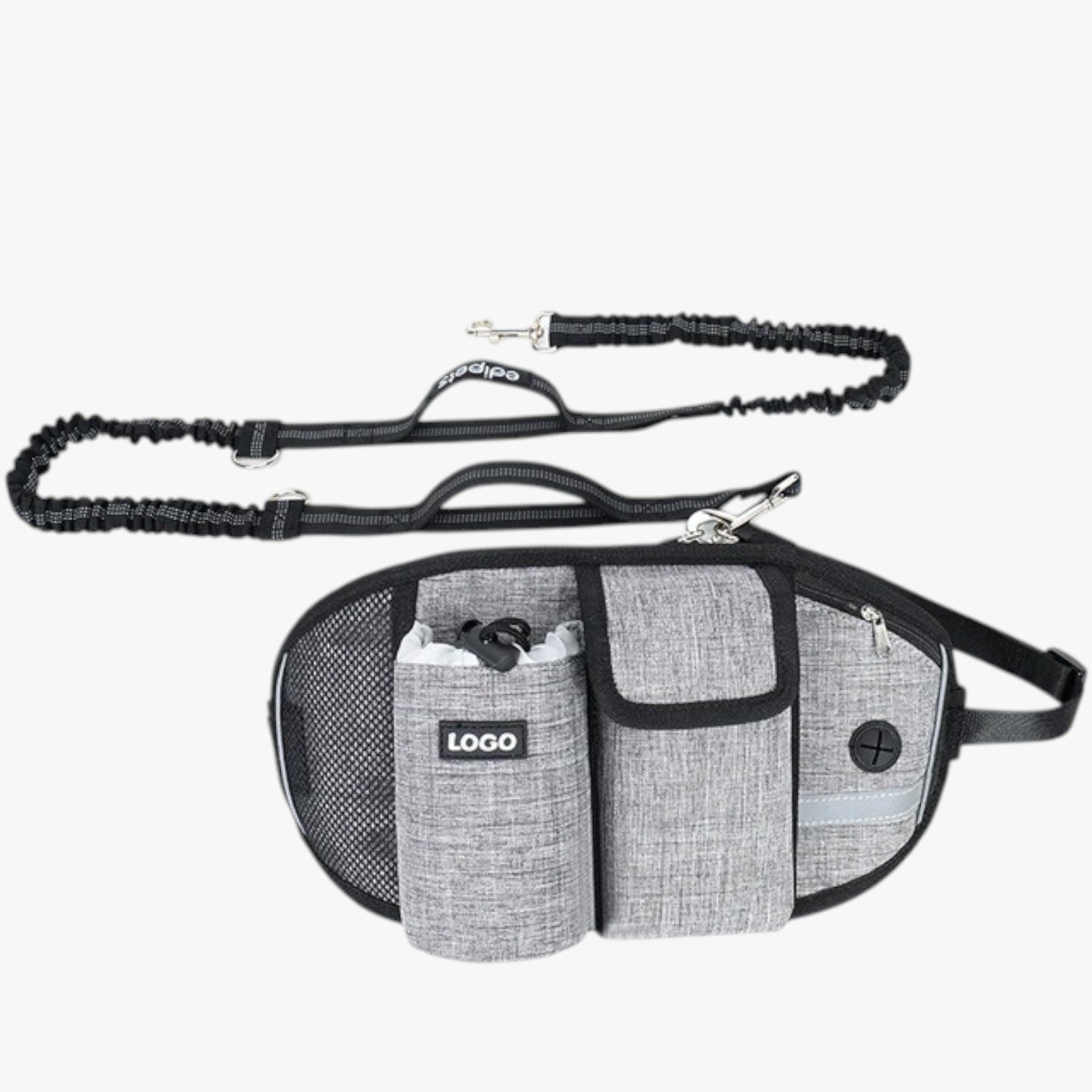 Briella | Marsupio Sportivo con Porta-Premi e Guinzaglio Riflettente - - pet pet accessories petproduct Pets - Concept Palermo