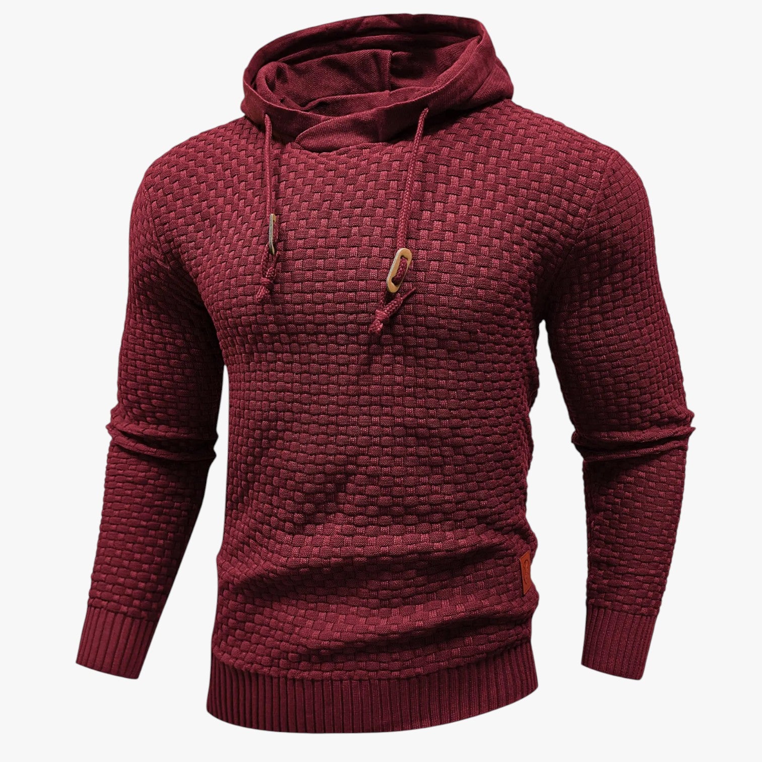 Aaron | Felpa con cappuccio oversize da uomo, casual e comoda, primaverile - Red - Sweater sweater men sweaters - Concept Palermo
