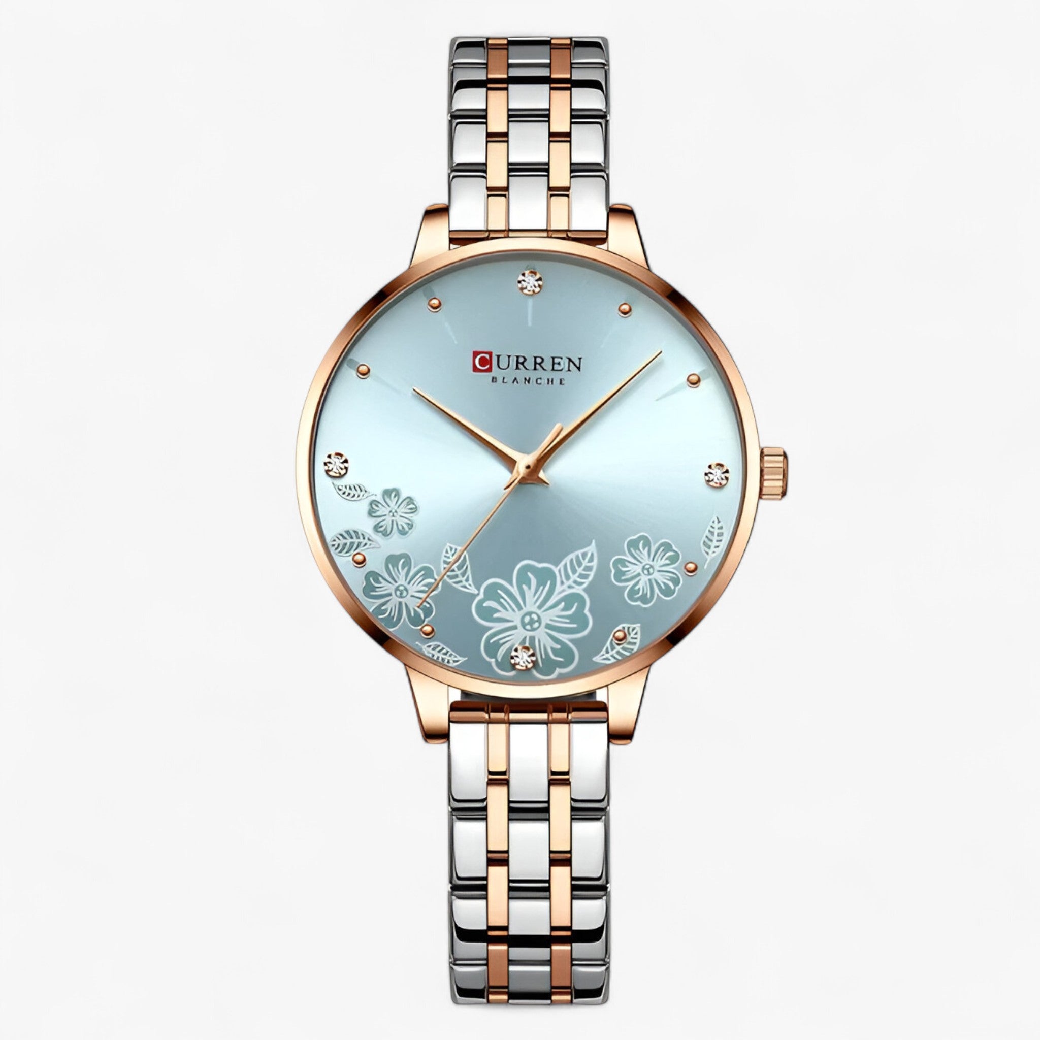 Imogen | Orologio da donna ultrasottile in acciaio inossidabile al quarzo - Blu - female watch watch for women - Concept Palermo