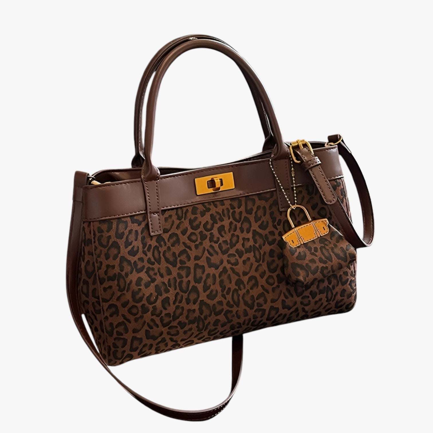 Irina | Tote alla Moda con Stampa Leopardo e Grande Capacità - - handbags Women's handbags - Concept Palermo