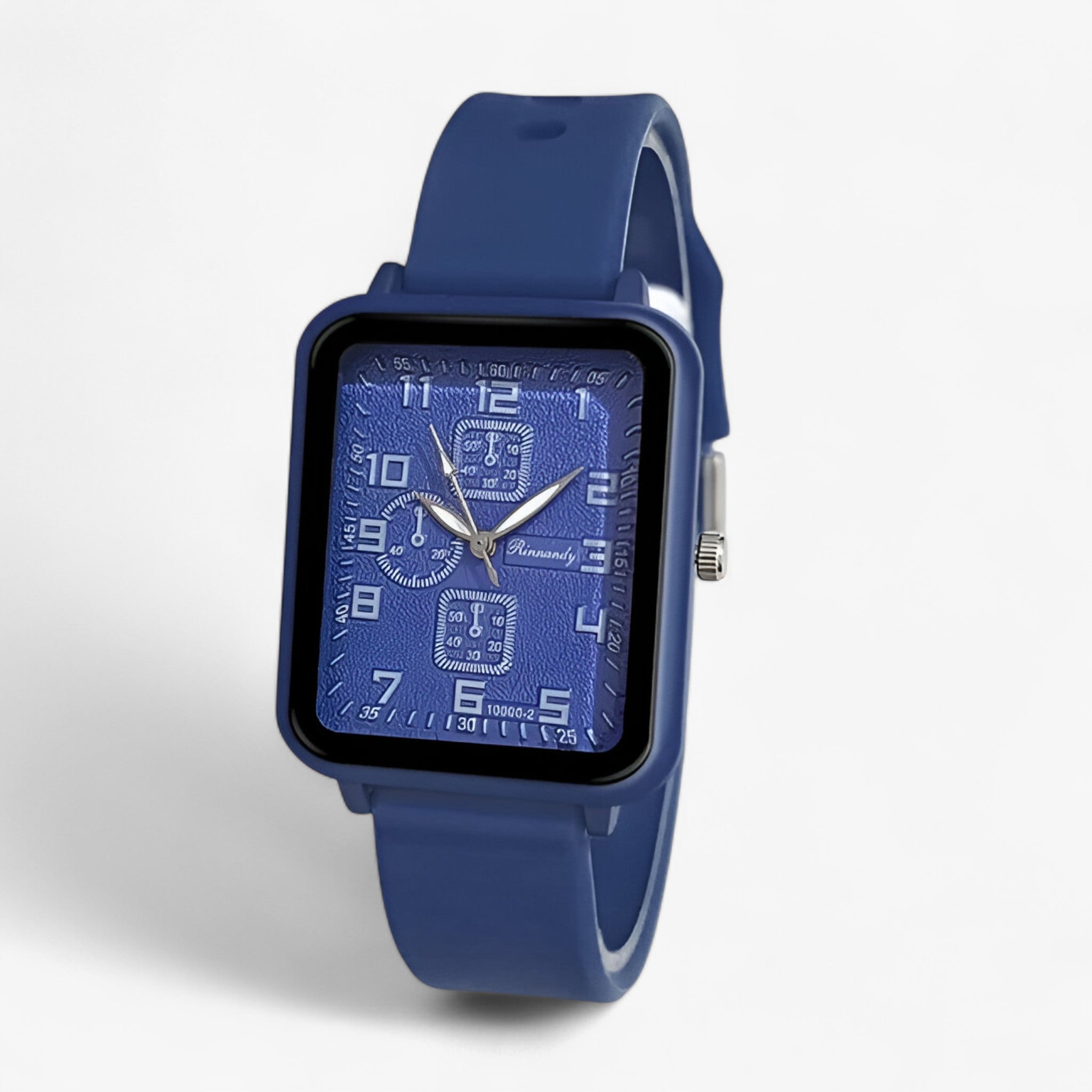 Julia | Orologio sportivo da donna al quarzo con cinturino in silicone blu - Blu - female watch watch for women - Concept Palermo